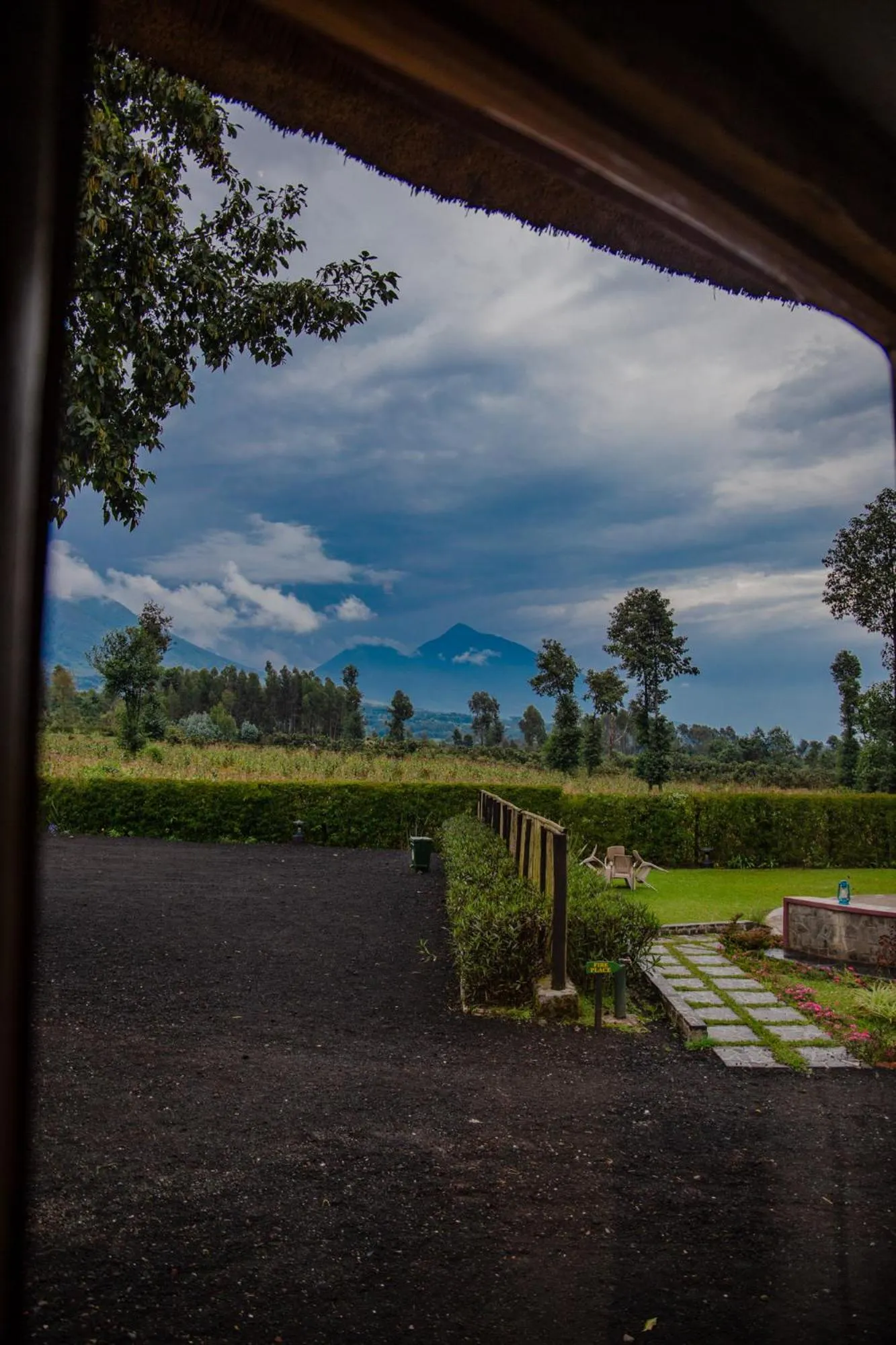 Landmark view in Ingagi Park View Lodge