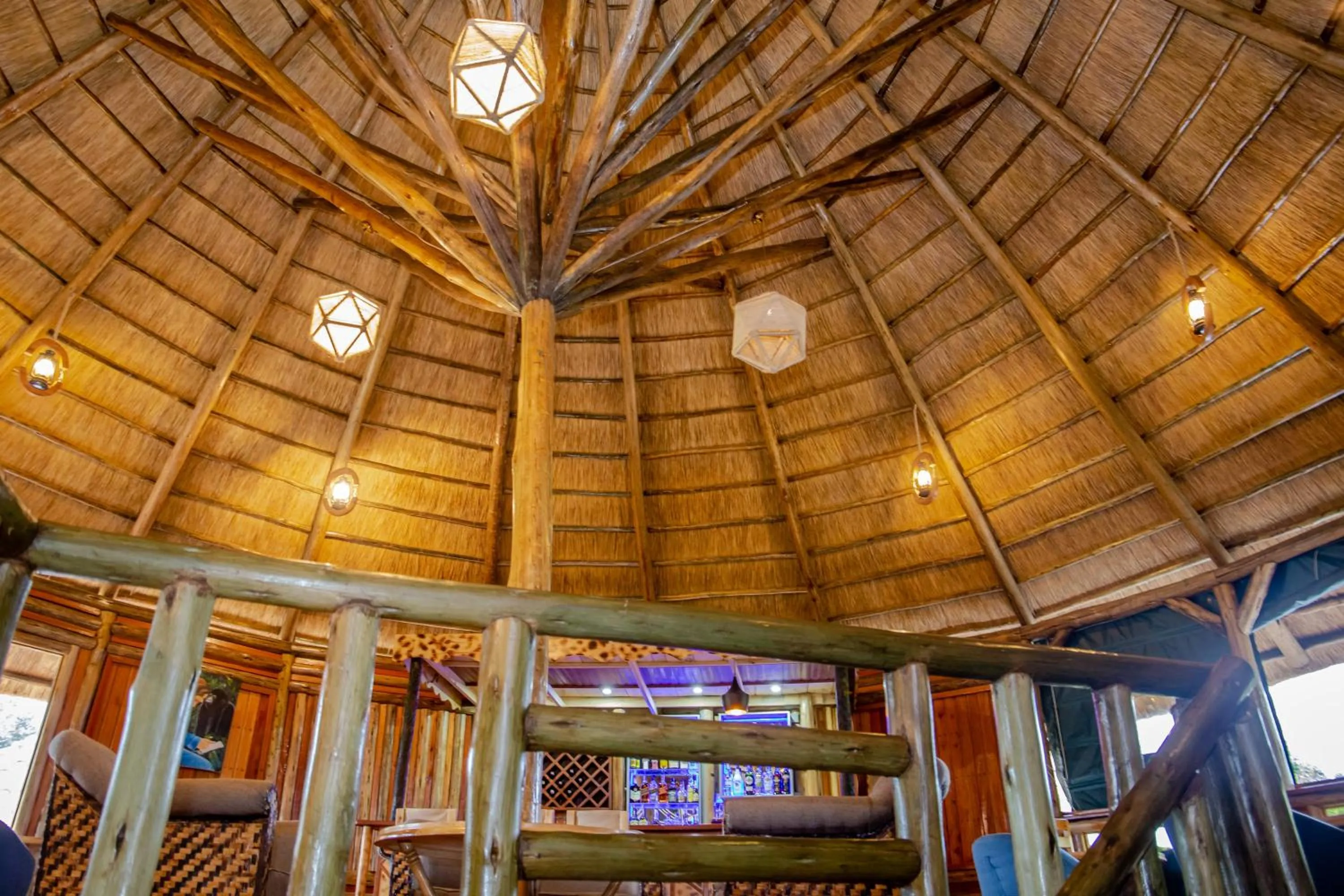 Decorative detail in Ingagi Park View Lodge