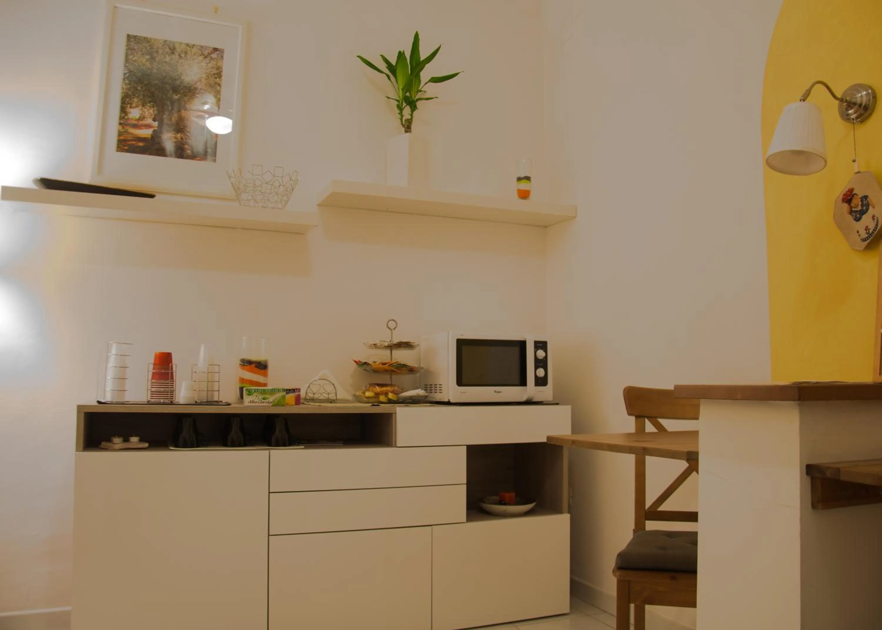 Food and drinks in B&B Le Comari Salentine