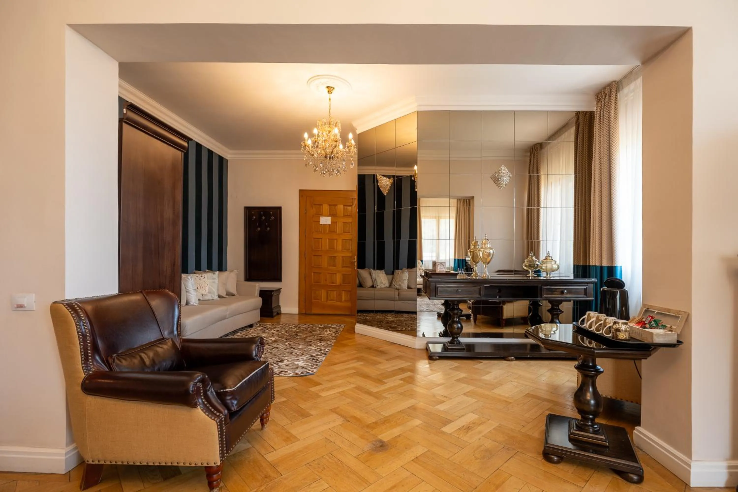 Living room in Casa Cranta