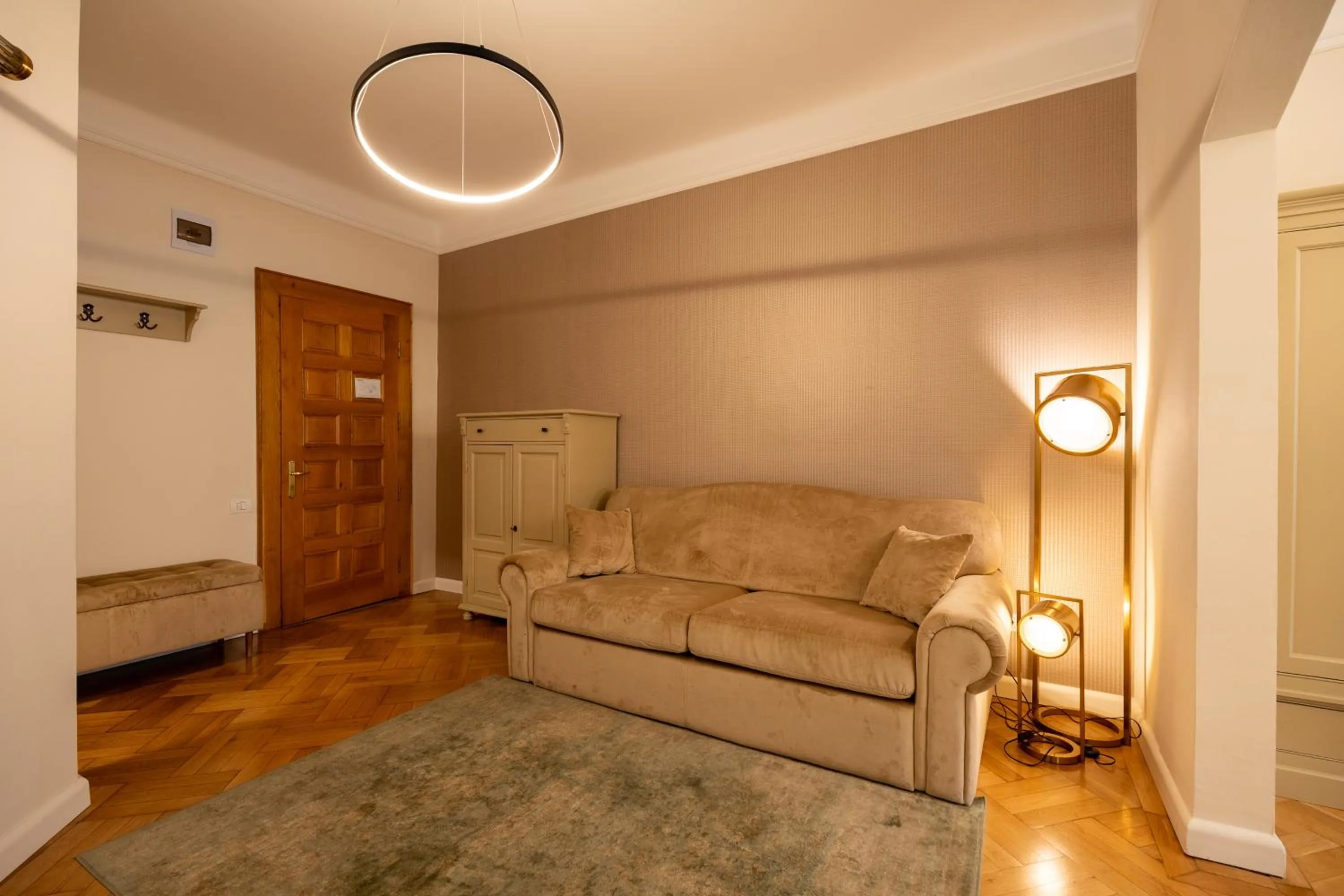 Seating area in Casa Cranta