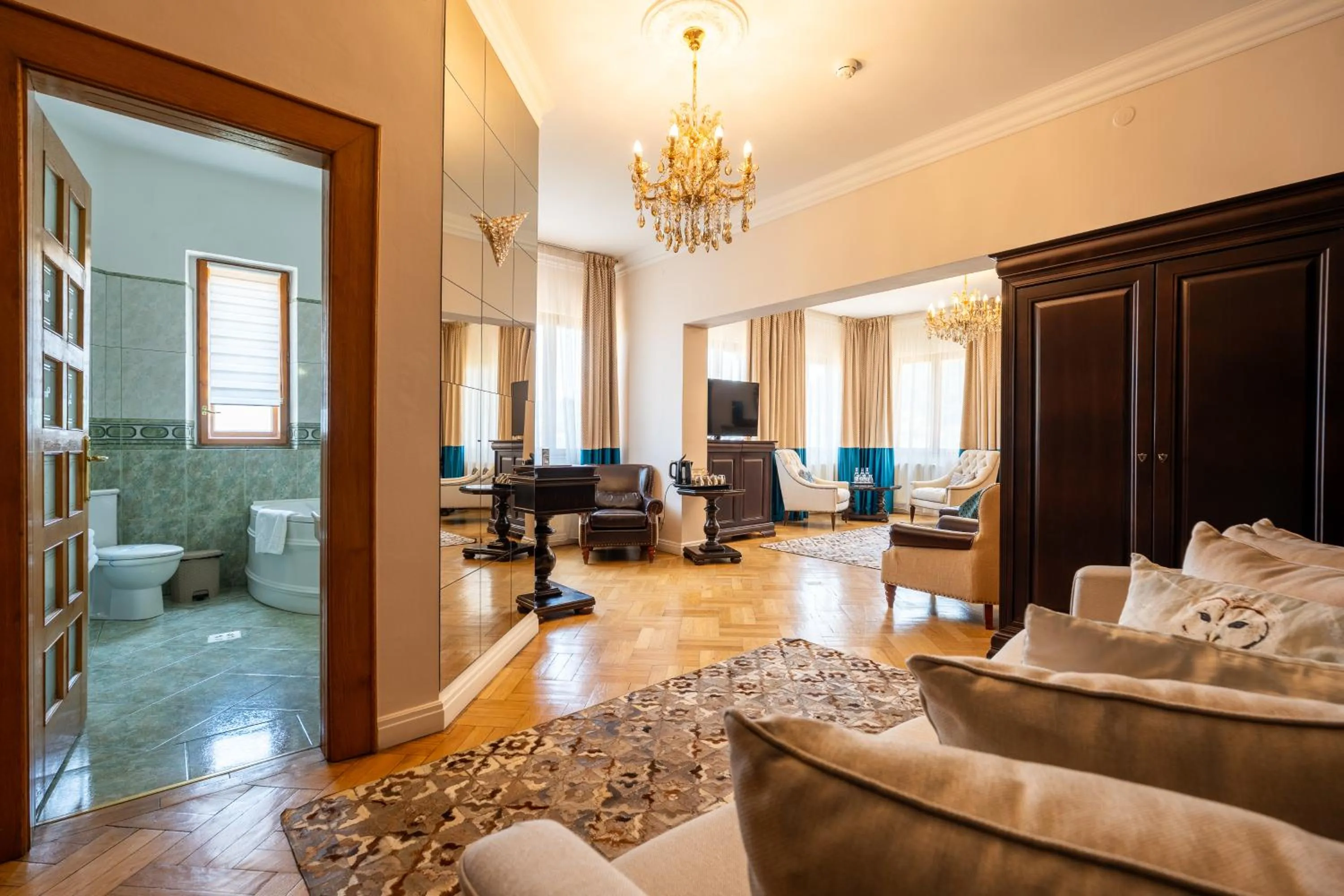 Photo of the whole room in Casa Cranta