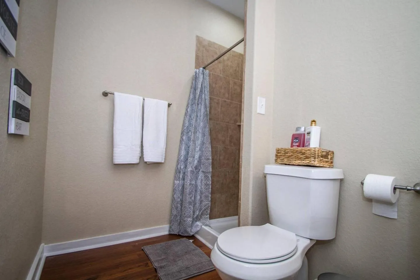 Toilet in Hackberry St #B Renovated 2BR Near Downtown SA