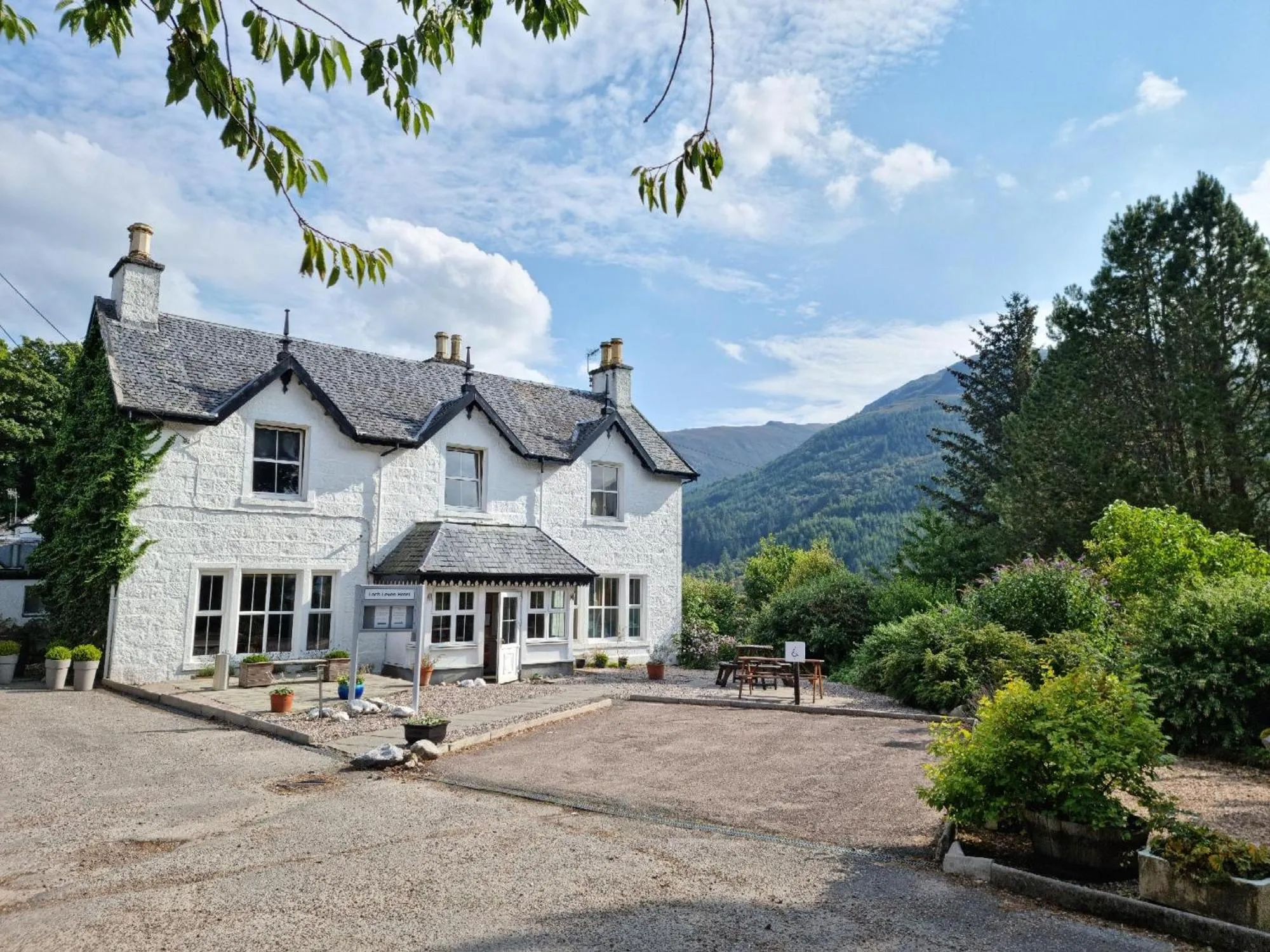 Property building in Loch Leven Hotel & Distillery