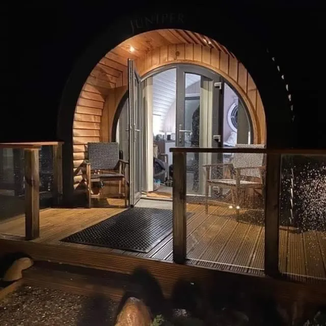 Patio in Loch Leven Hotel & Distillery