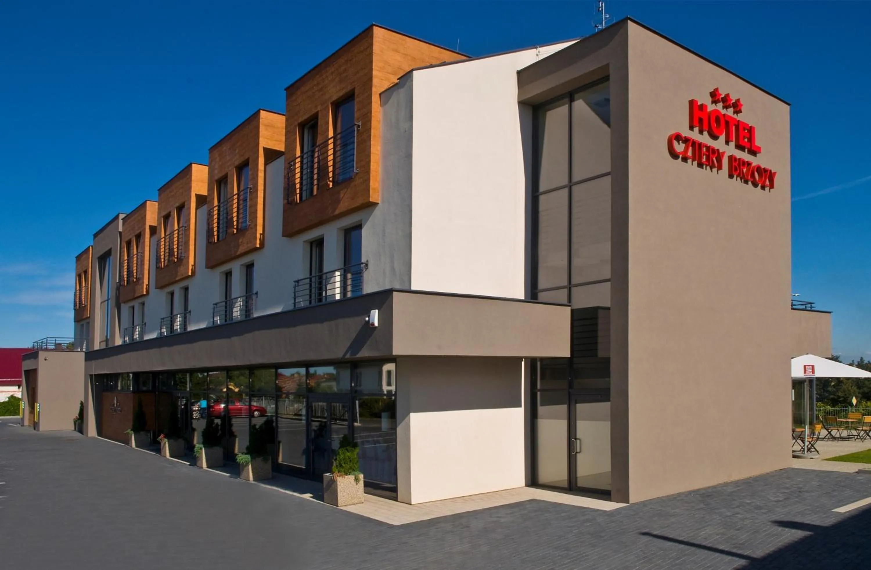 Property building in Hotel Cztery Brzozy Gdańsk Kowale