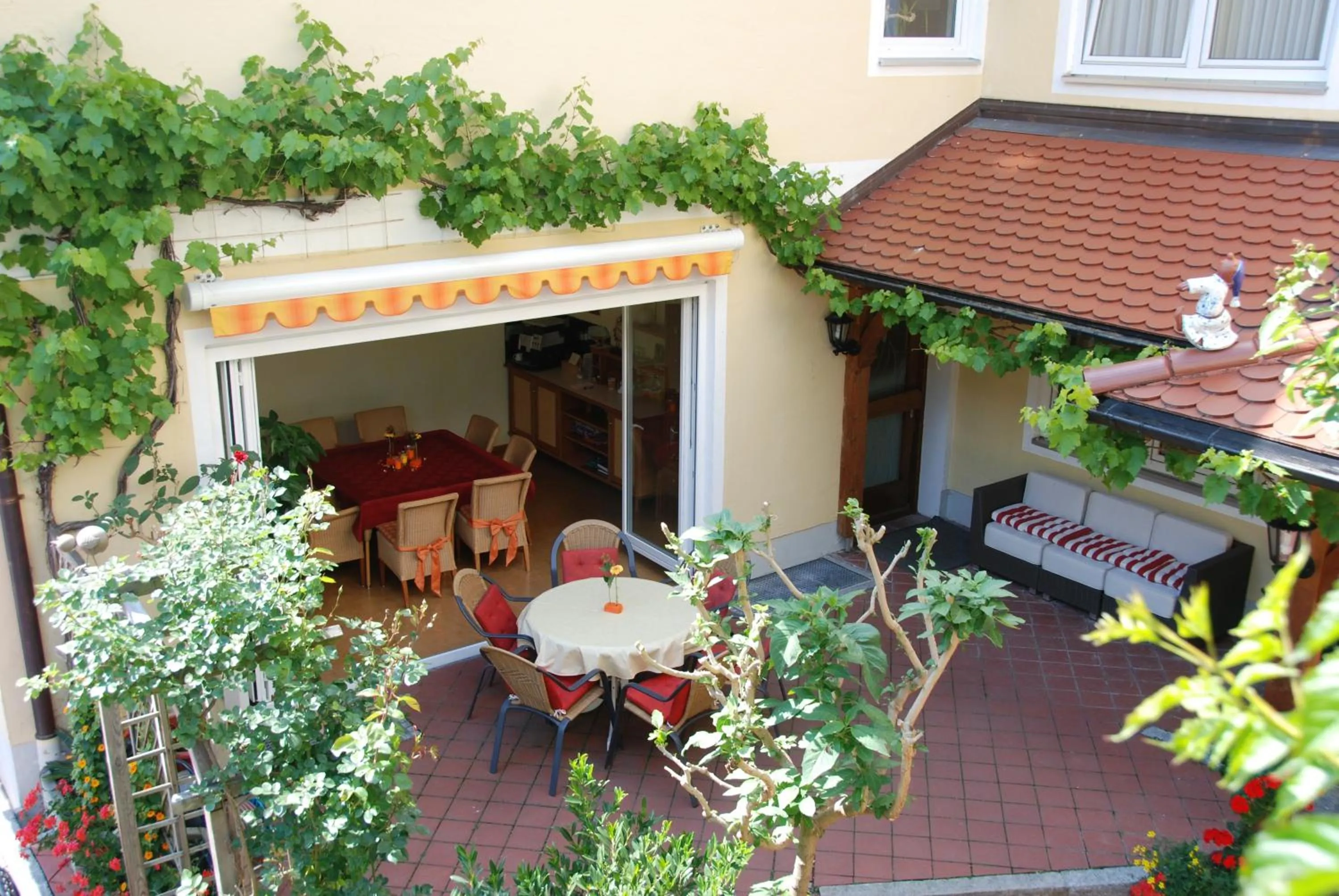 Patio in Hotel Cebulj