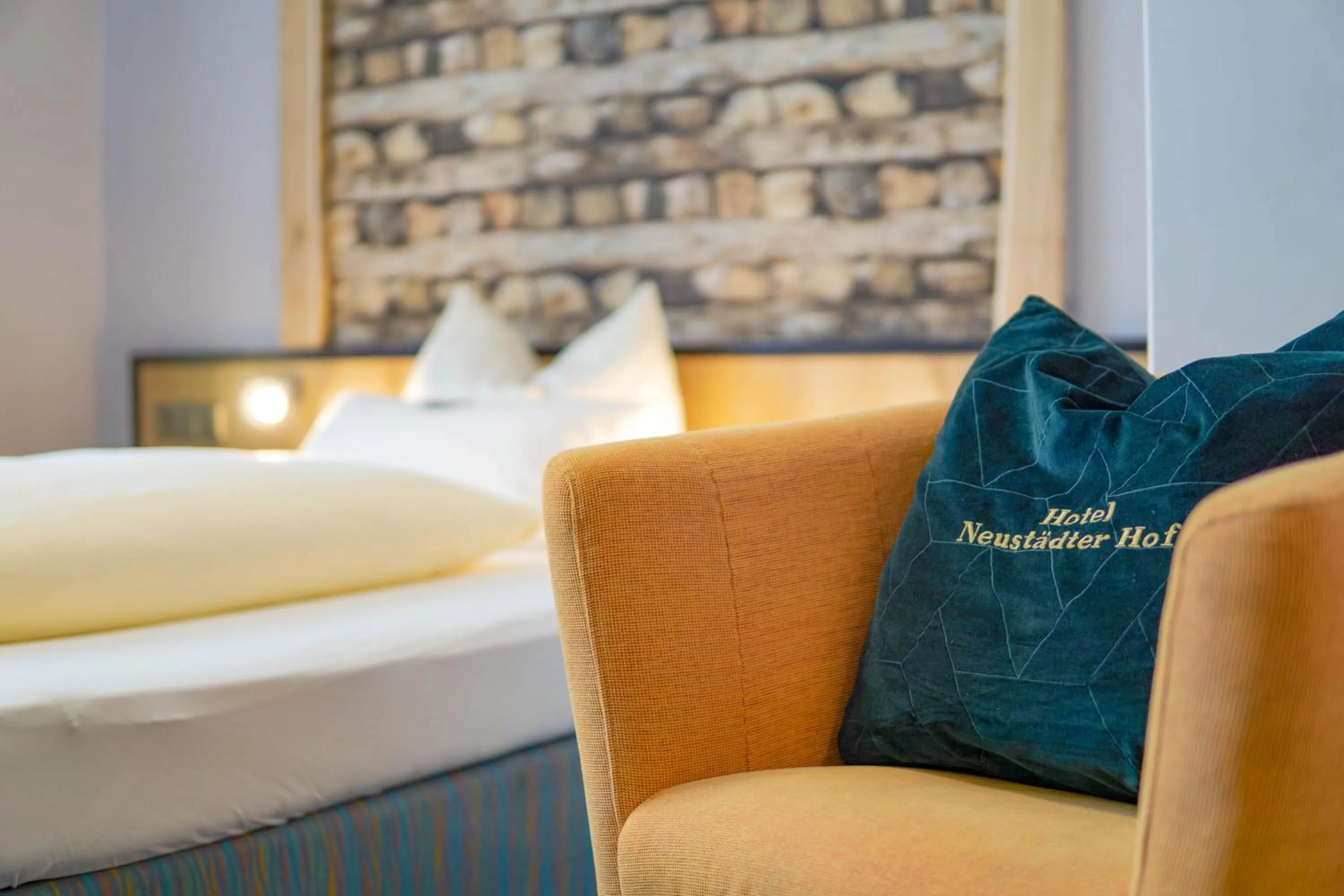 Photo of the whole room, Bed in Hotel Neustädter Hof