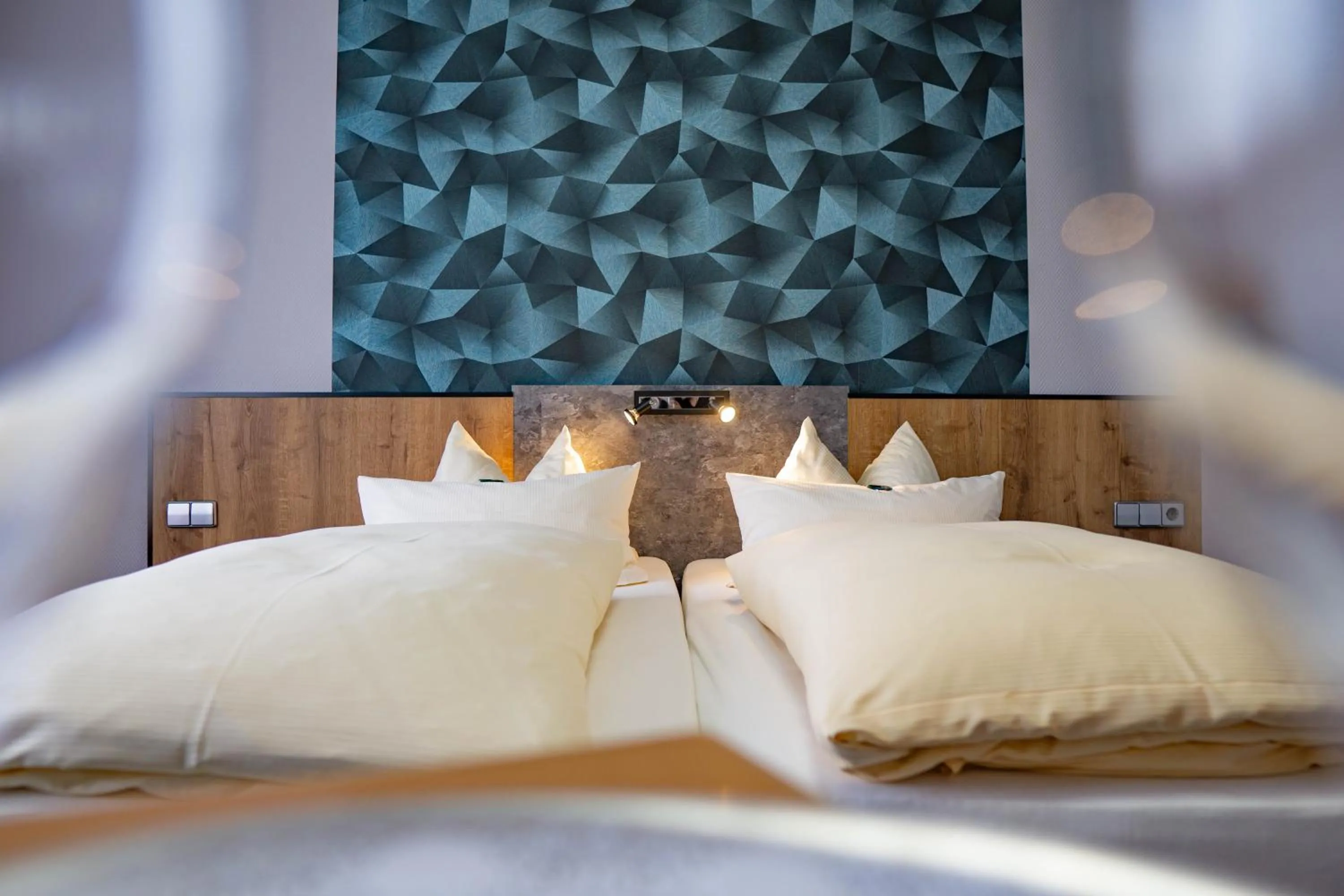 Bed in Hotel Neustädter Hof