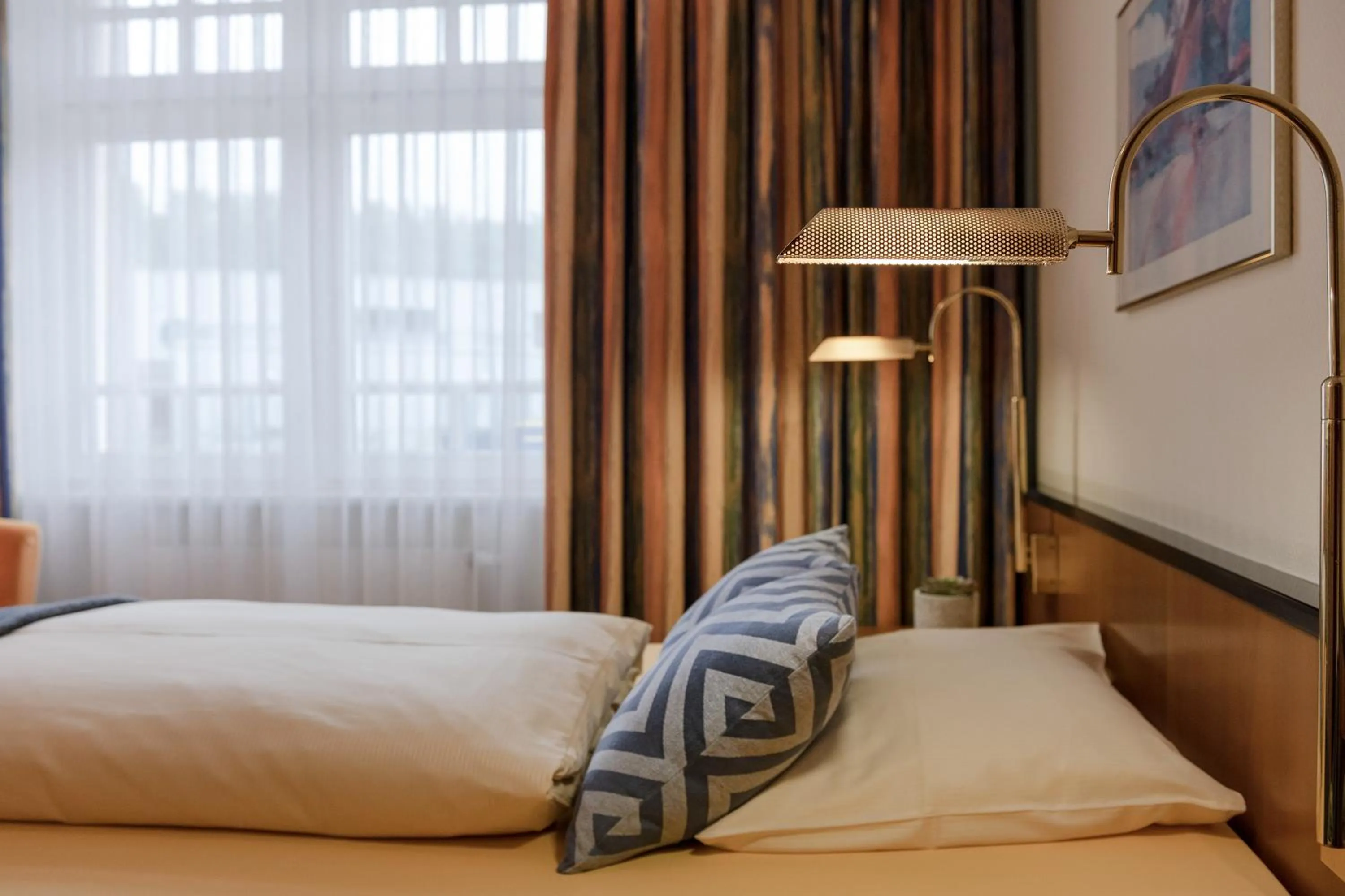 Bed in Hotel Neustädter Hof