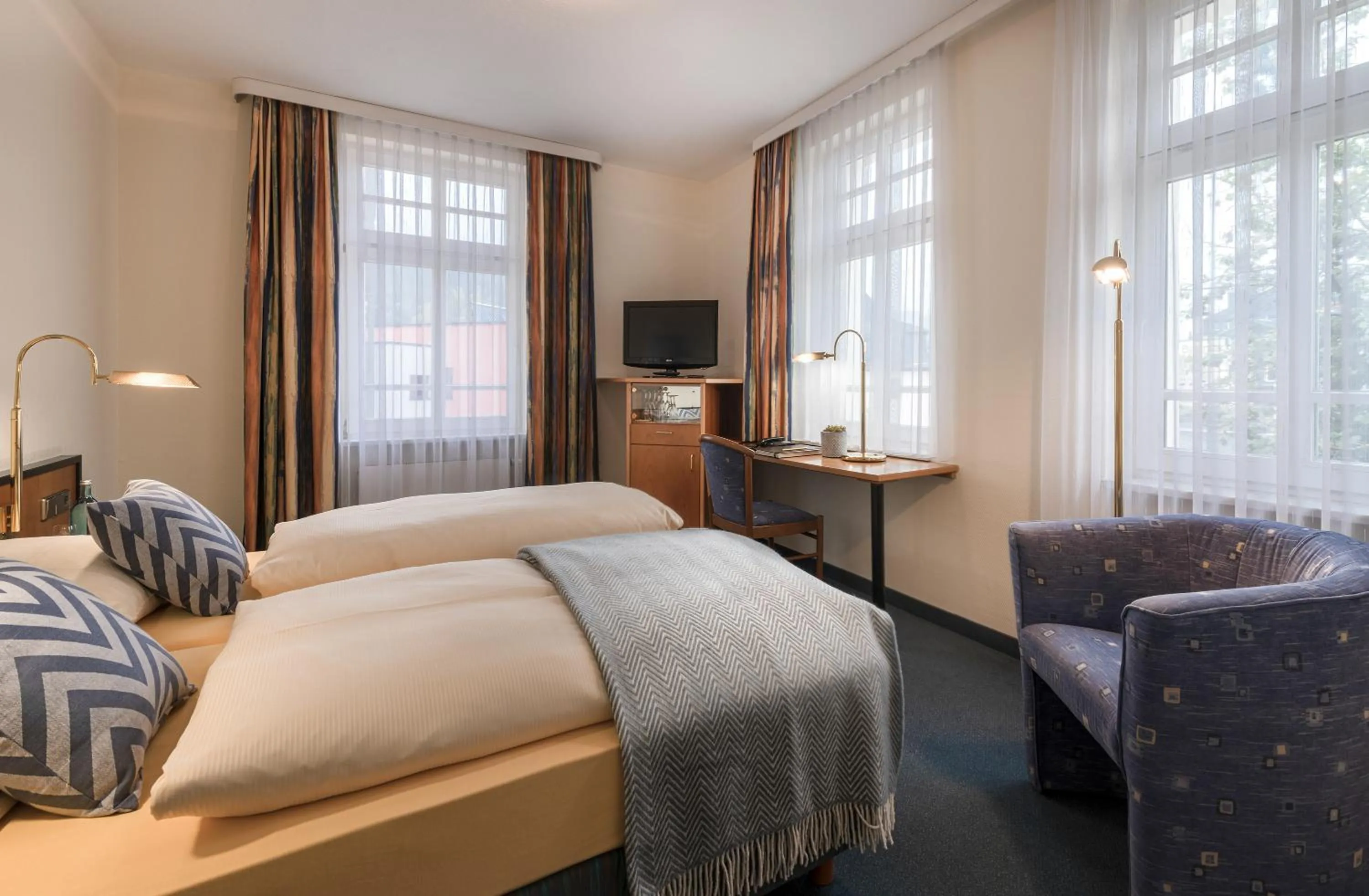 Photo of the whole room, Bed in Hotel Neustädter Hof