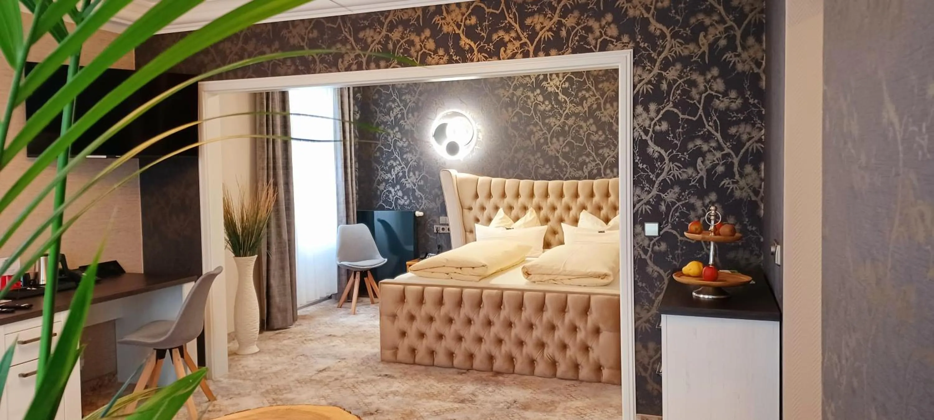 Bed in Hotel Neustädter Hof