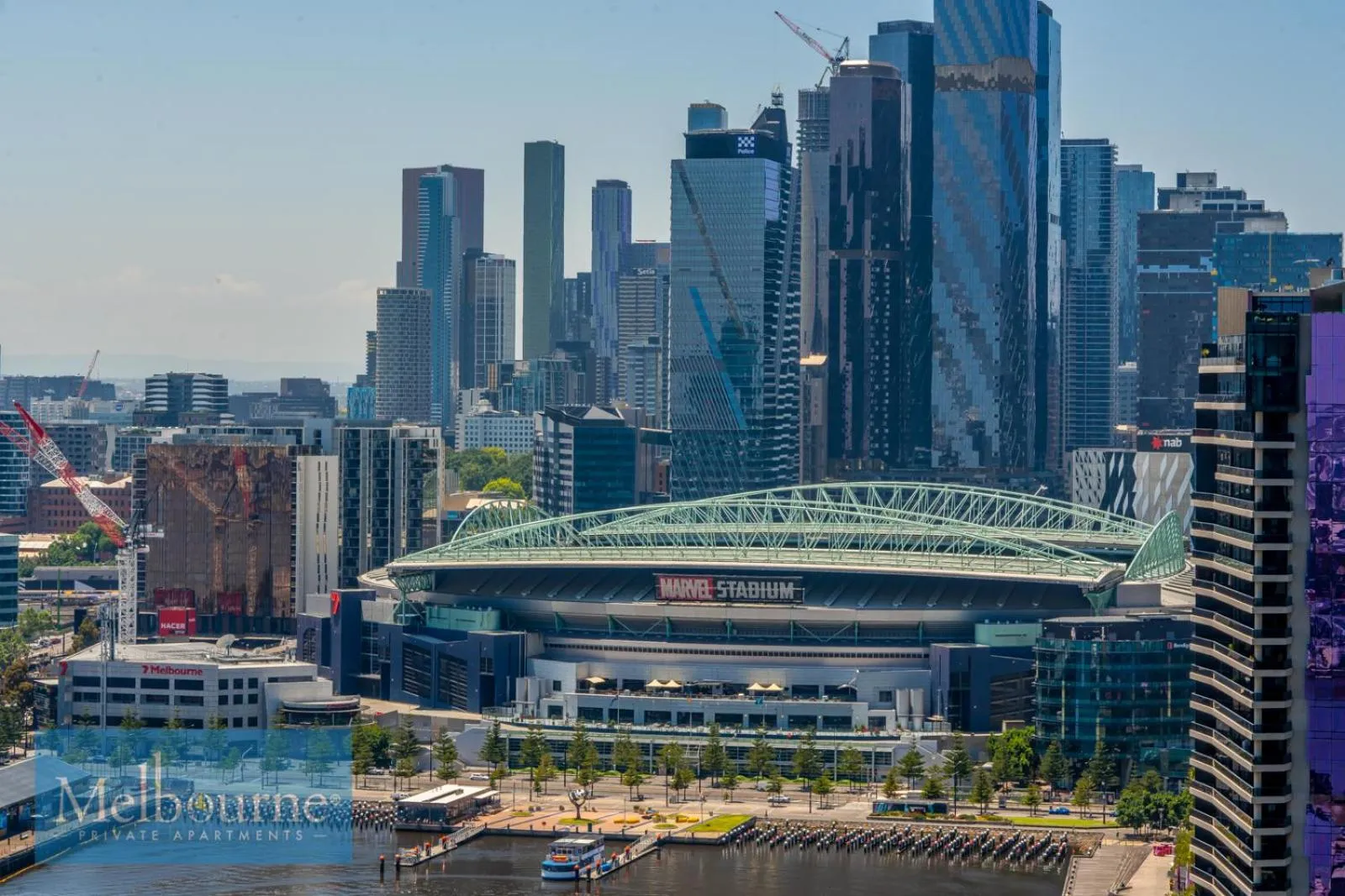 View (from property/room) in Melbourne Private Apartments - Collins Wharf Waterfront, Docklands