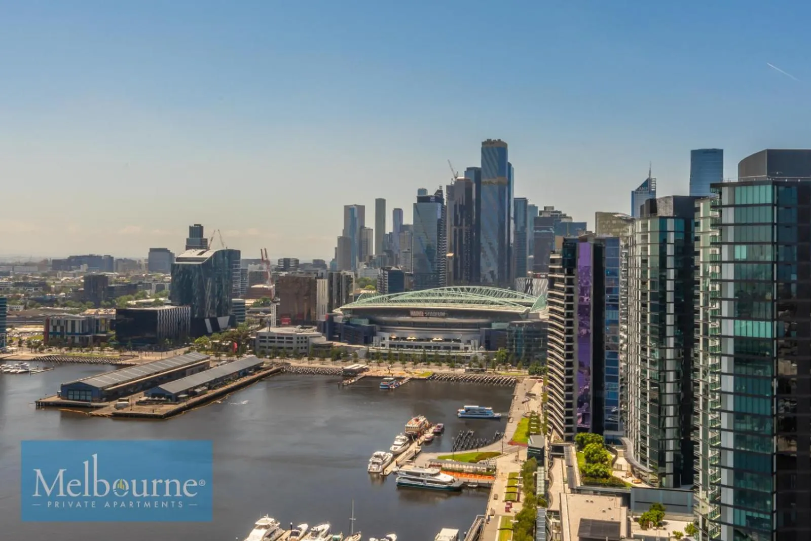 View (from property/room) in Melbourne Private Apartments - Collins Wharf Waterfront, Docklands
