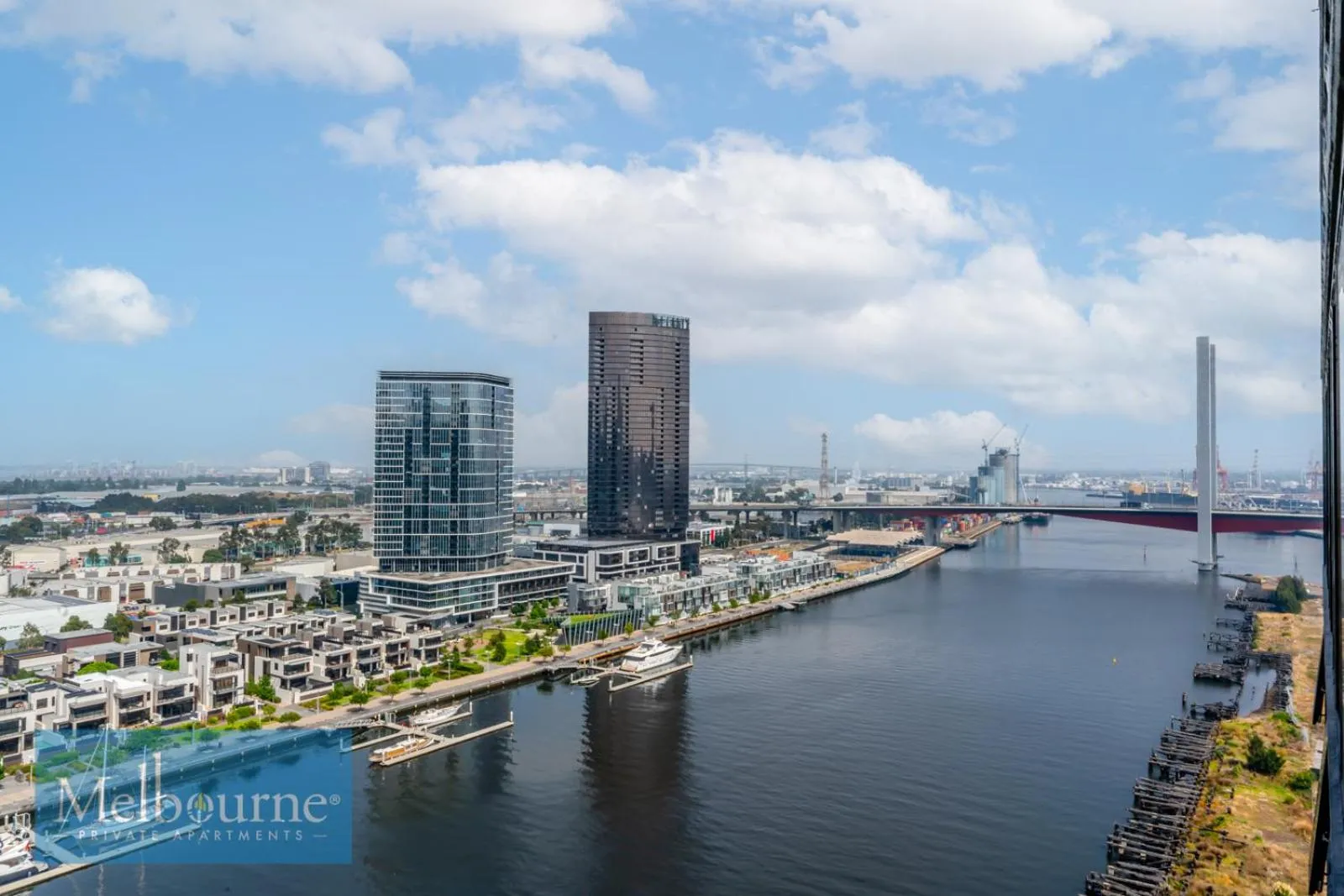 Lake view in Melbourne Private Apartments - Collins Wharf Waterfront, Docklands