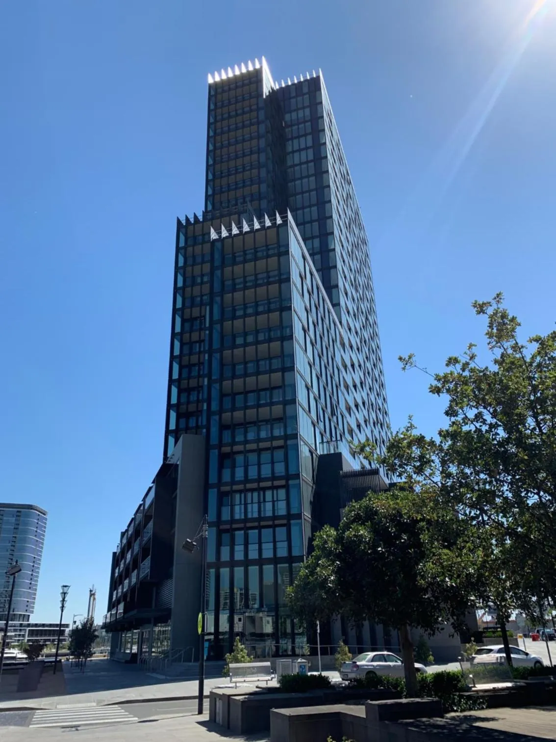 Property building in Melbourne Private Apartments - Collins Wharf Waterfront, Docklands