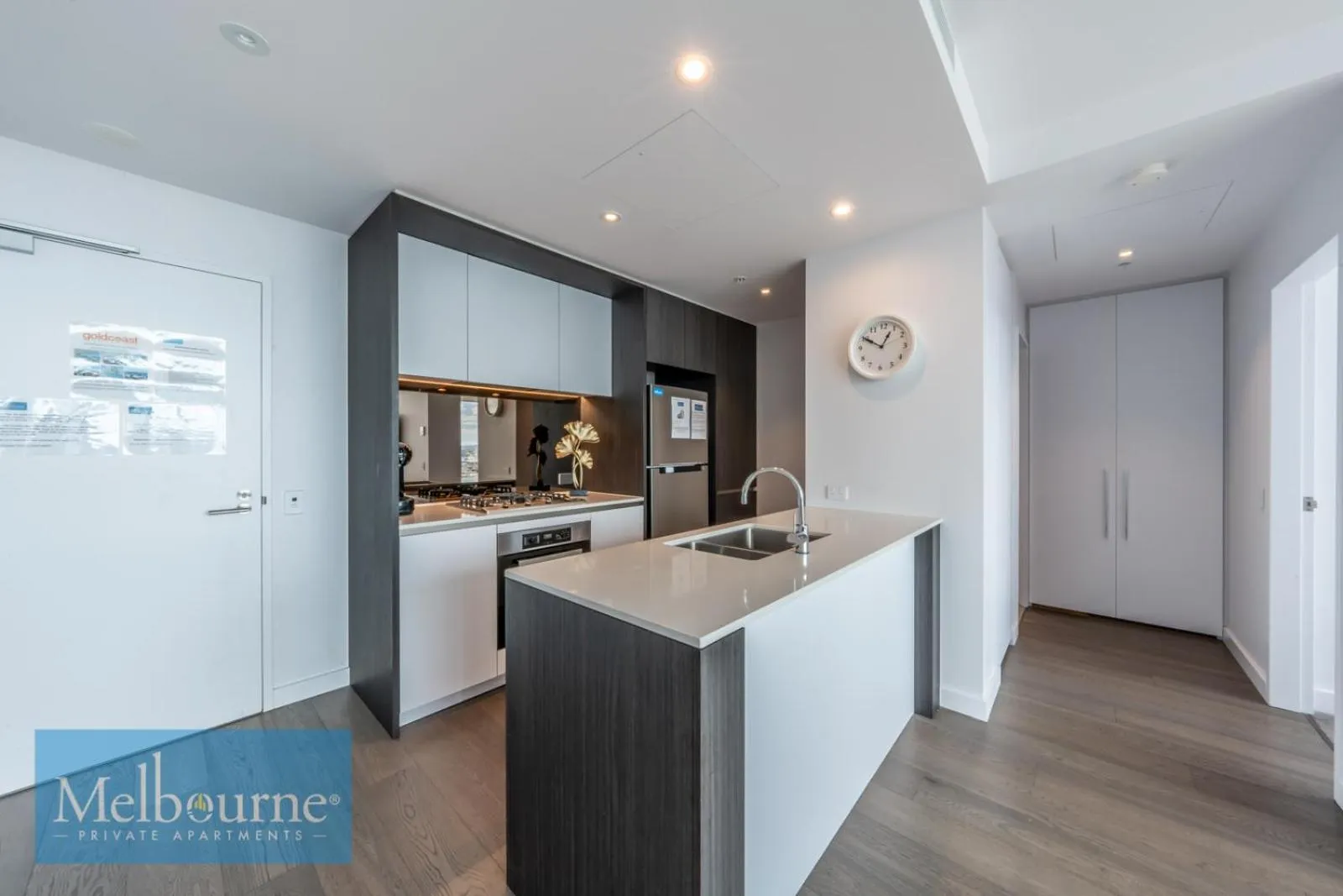 kitchen in Melbourne Private Apartments - Collins Wharf Waterfront, Docklands