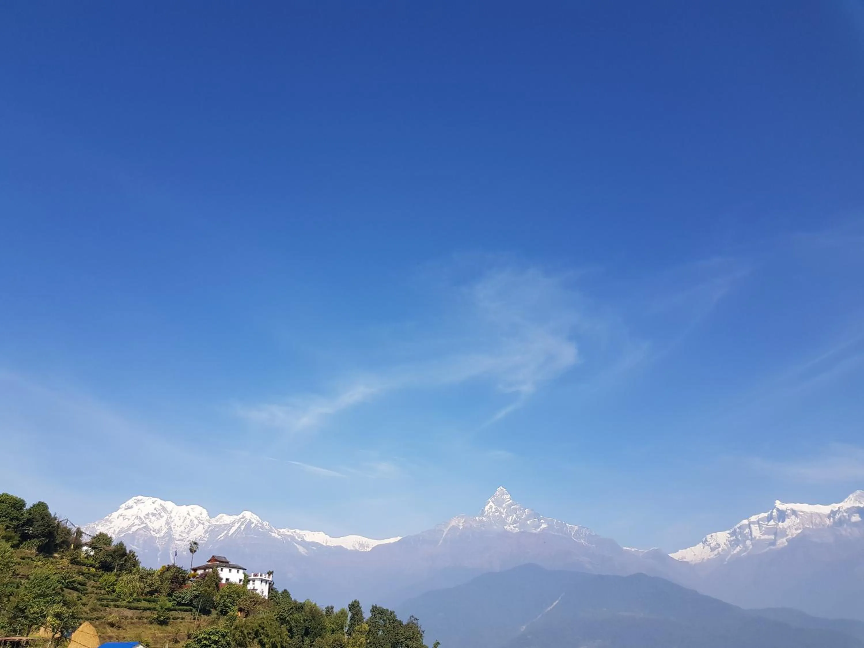 Mountain view in ES Deurali Resort