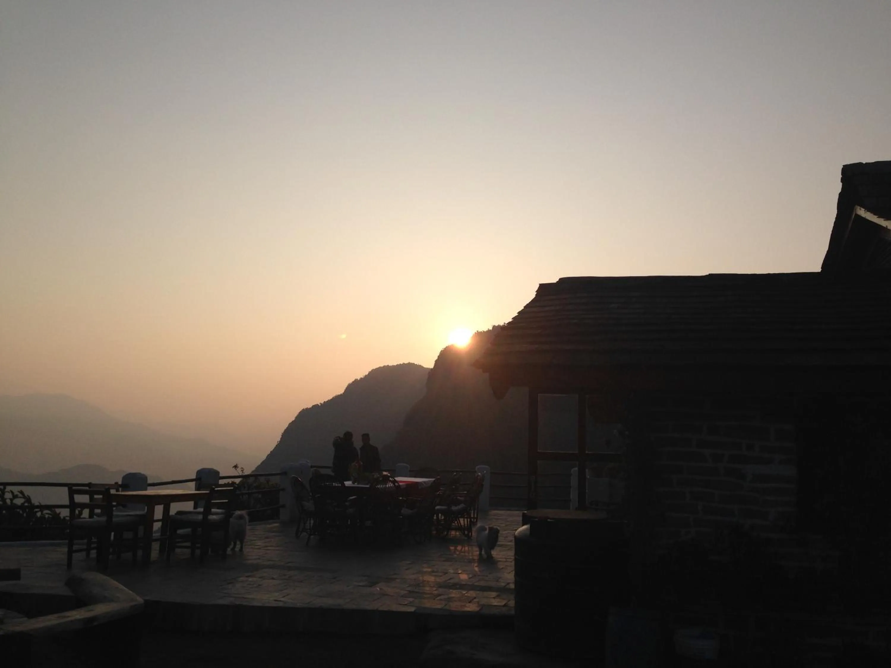 Sunrise in ES Deurali Resort