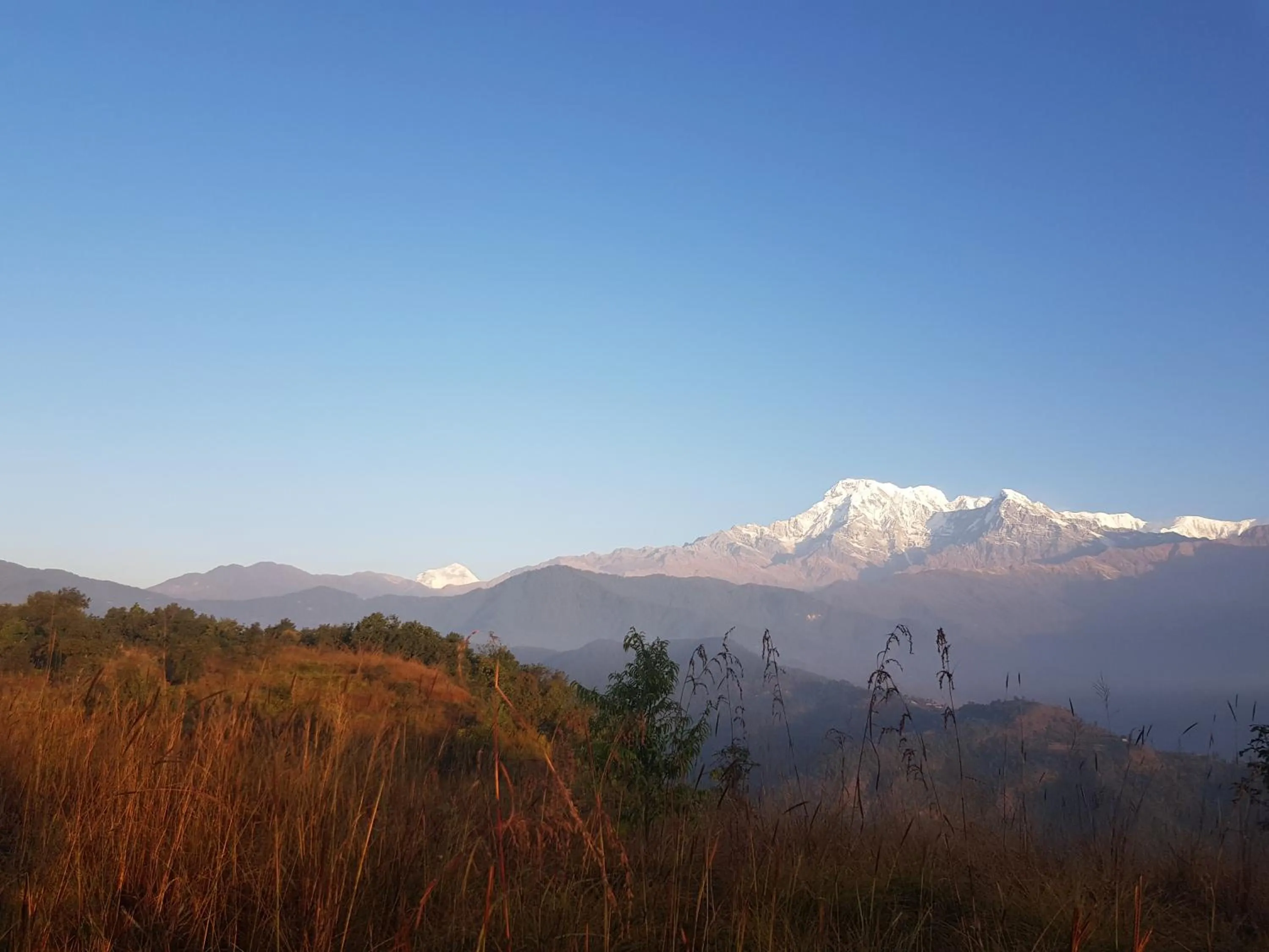 Natural landscape in ES Deurali Resort