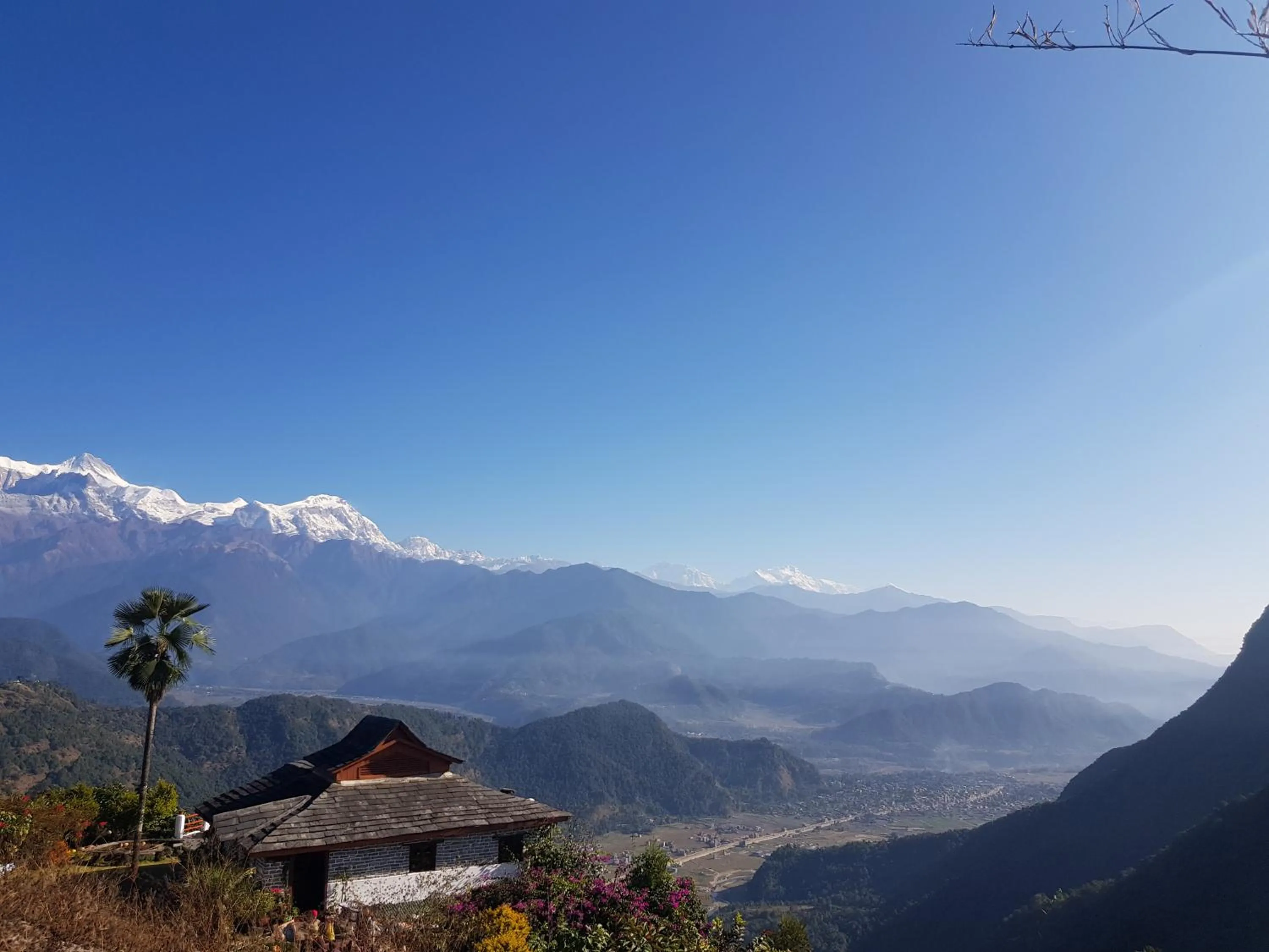 Mountain view in ES Deurali Resort