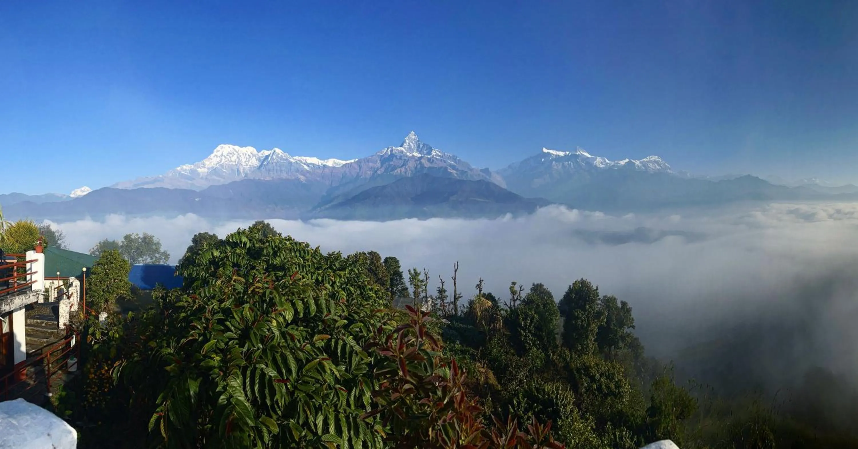Natural landscape in ES Deurali Resort