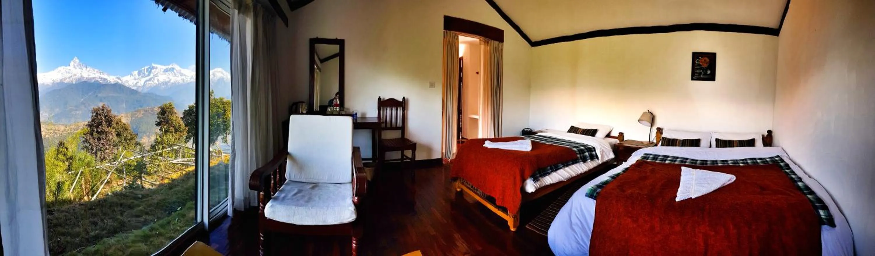 Photo of the whole room, Bed in ES Deurali Resort