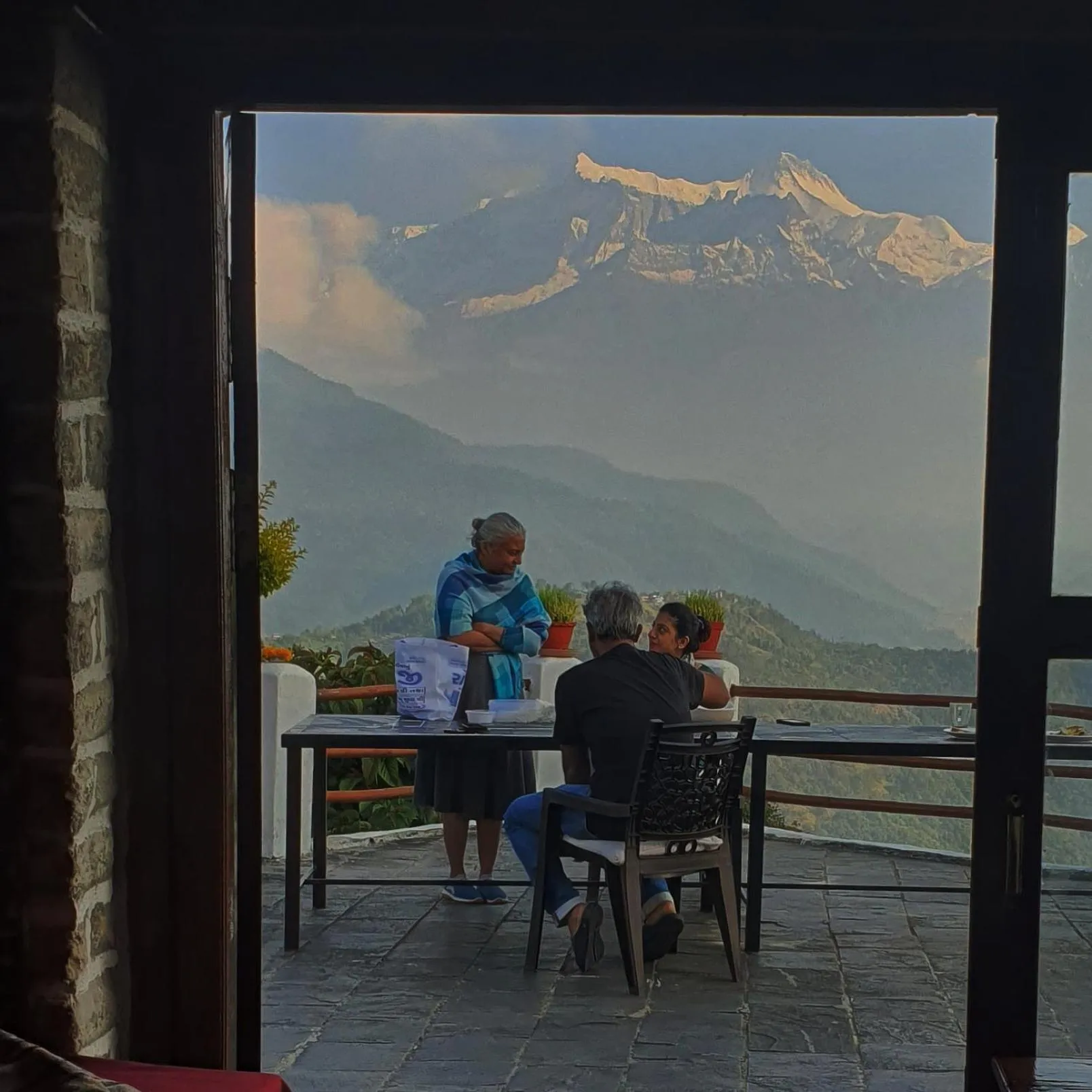 Seating area in ES Deurali Resort