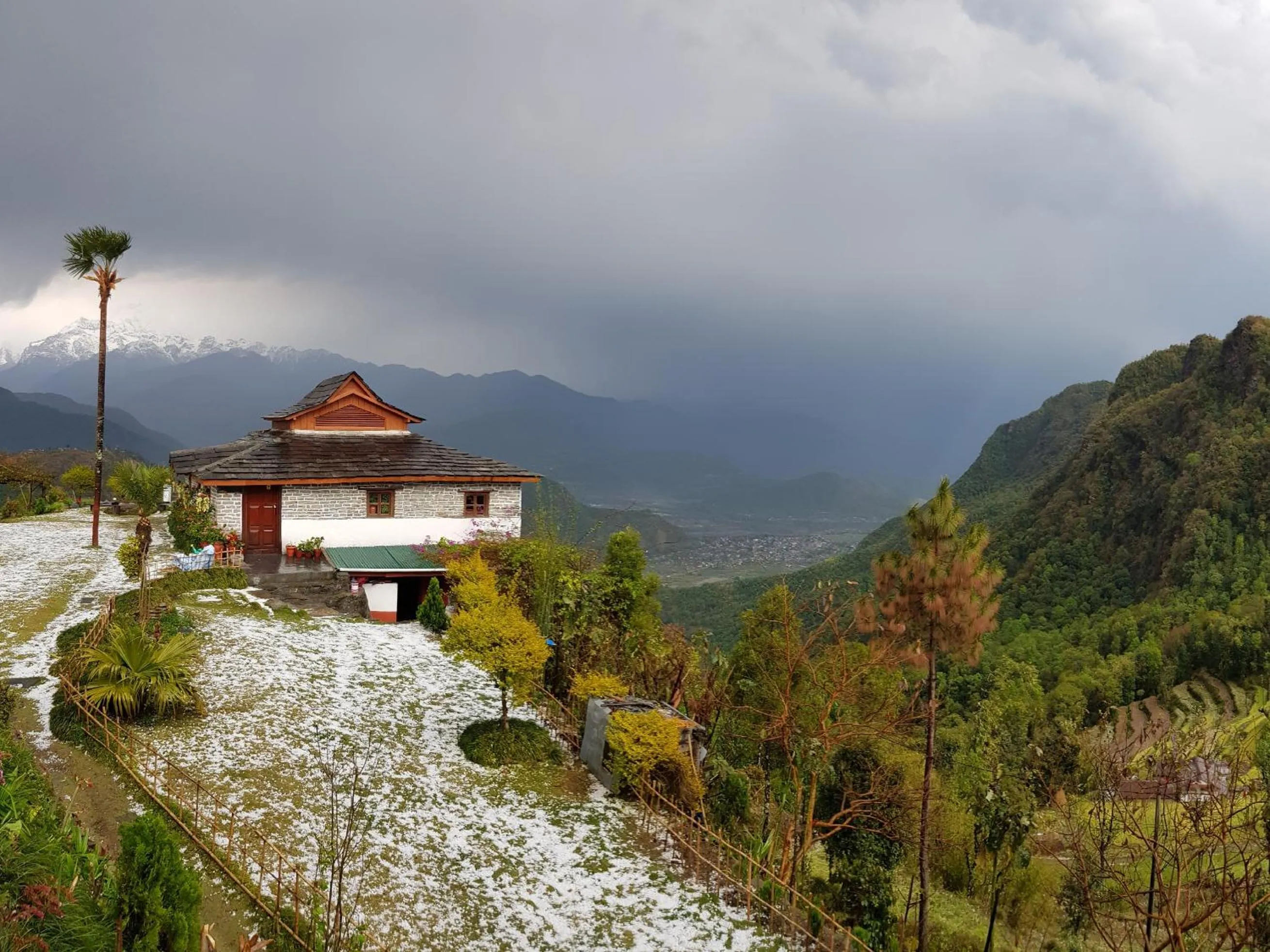Natural landscape in ES Deurali Resort