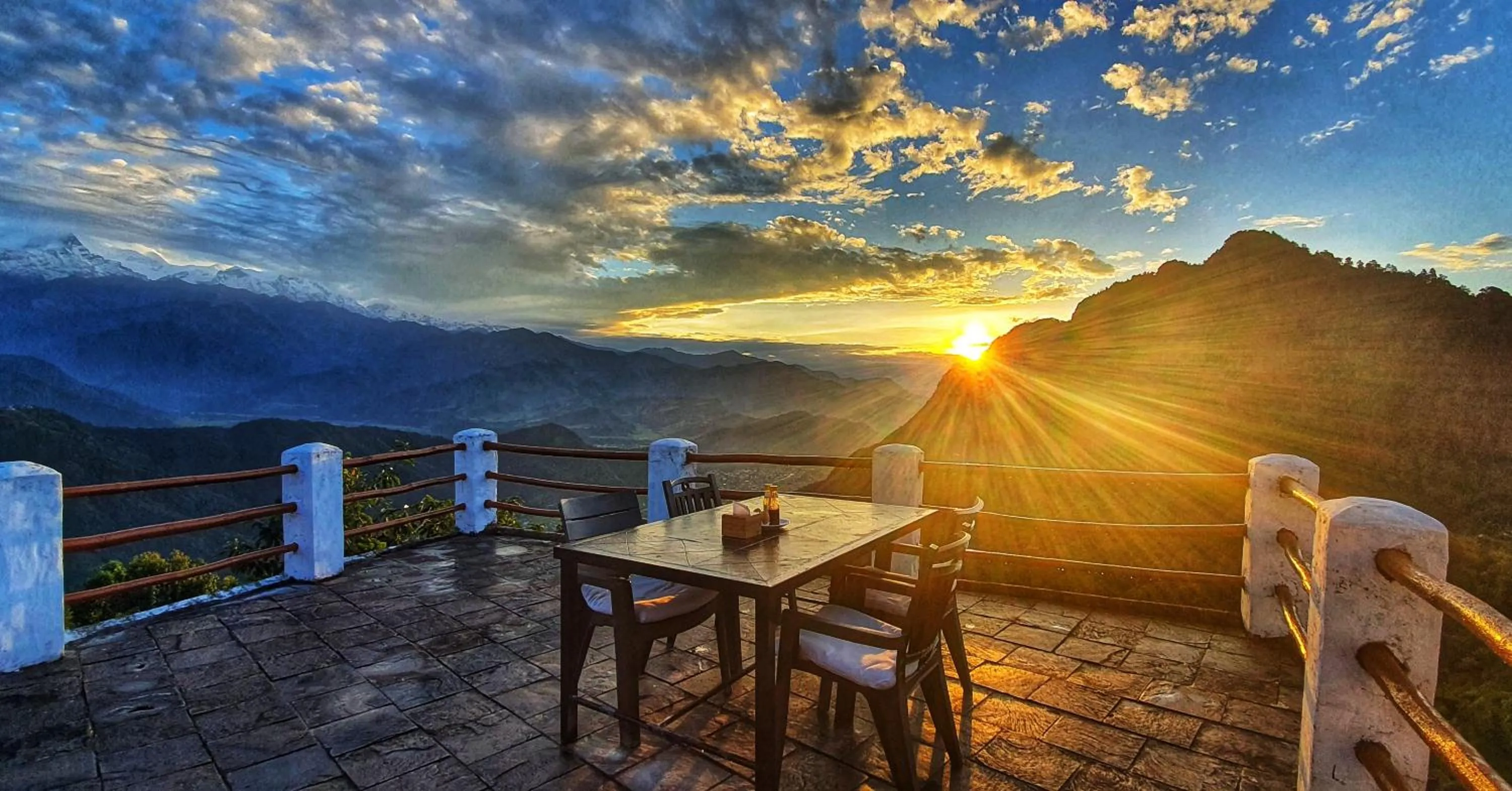Balcony/Terrace in ES Deurali Resort