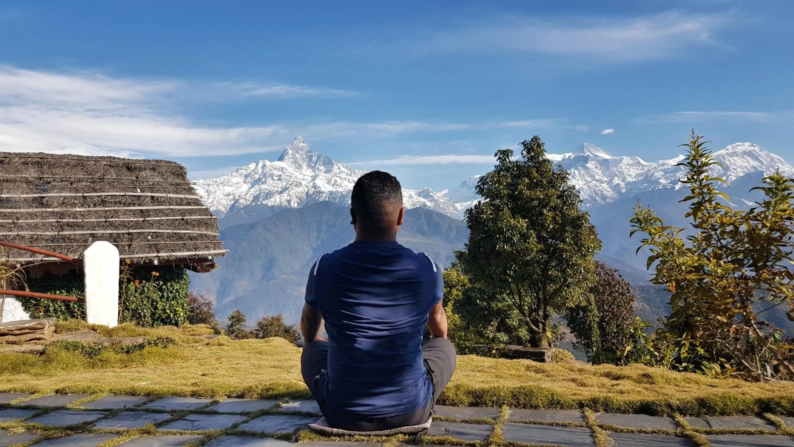 People in ES Deurali Resort