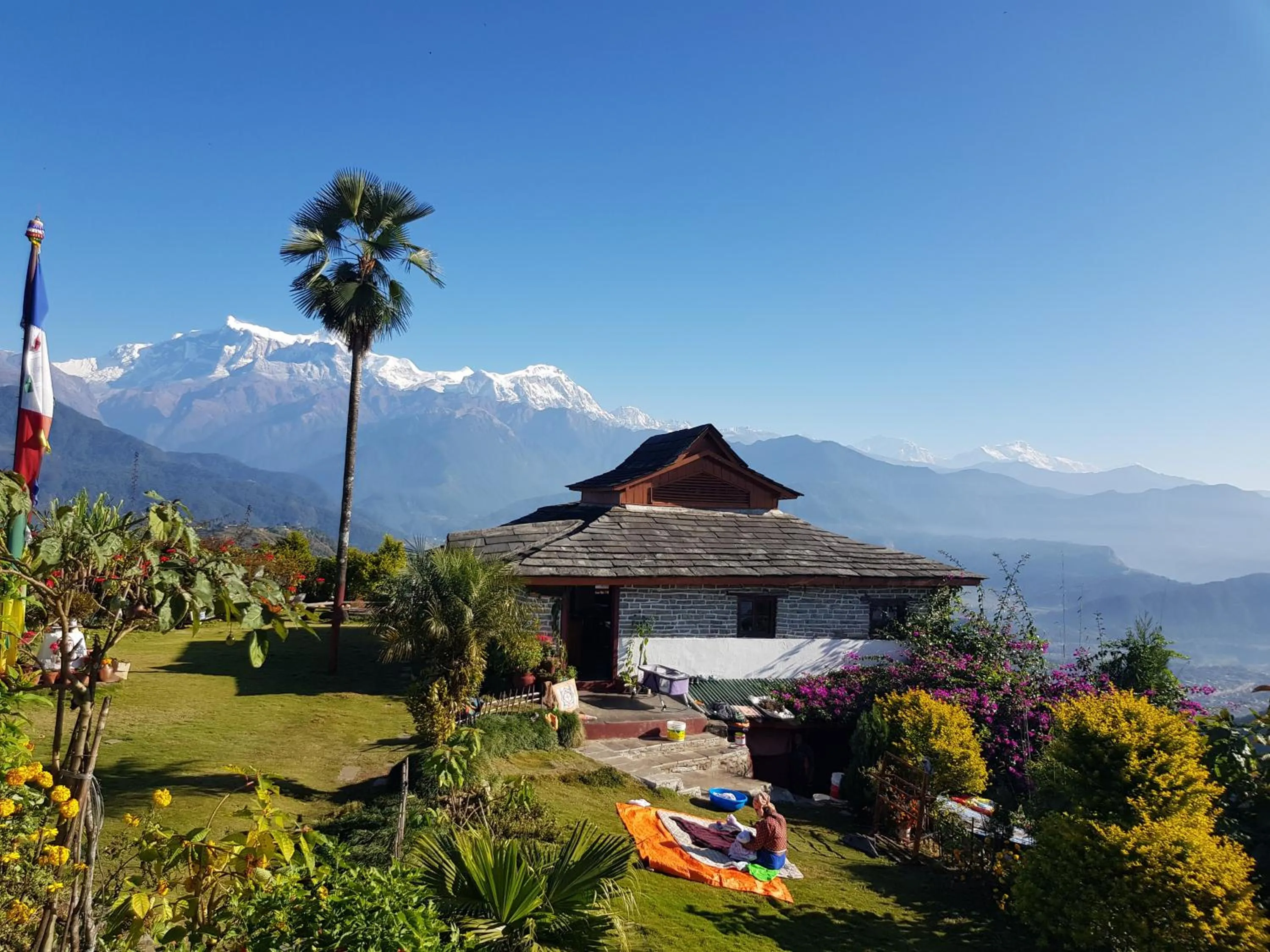 Mountain view in ES Deurali Resort