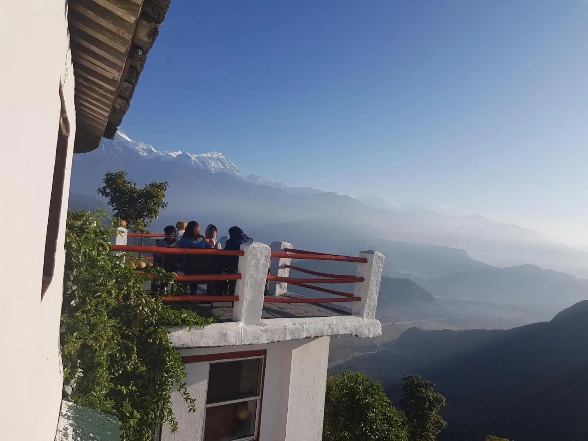 People in ES Deurali Resort