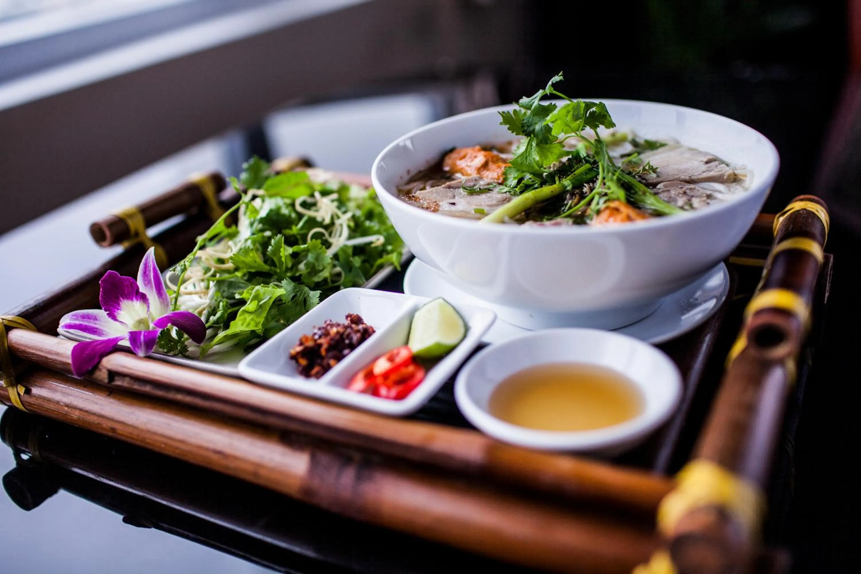 Food in Moonlight Hotel Hue