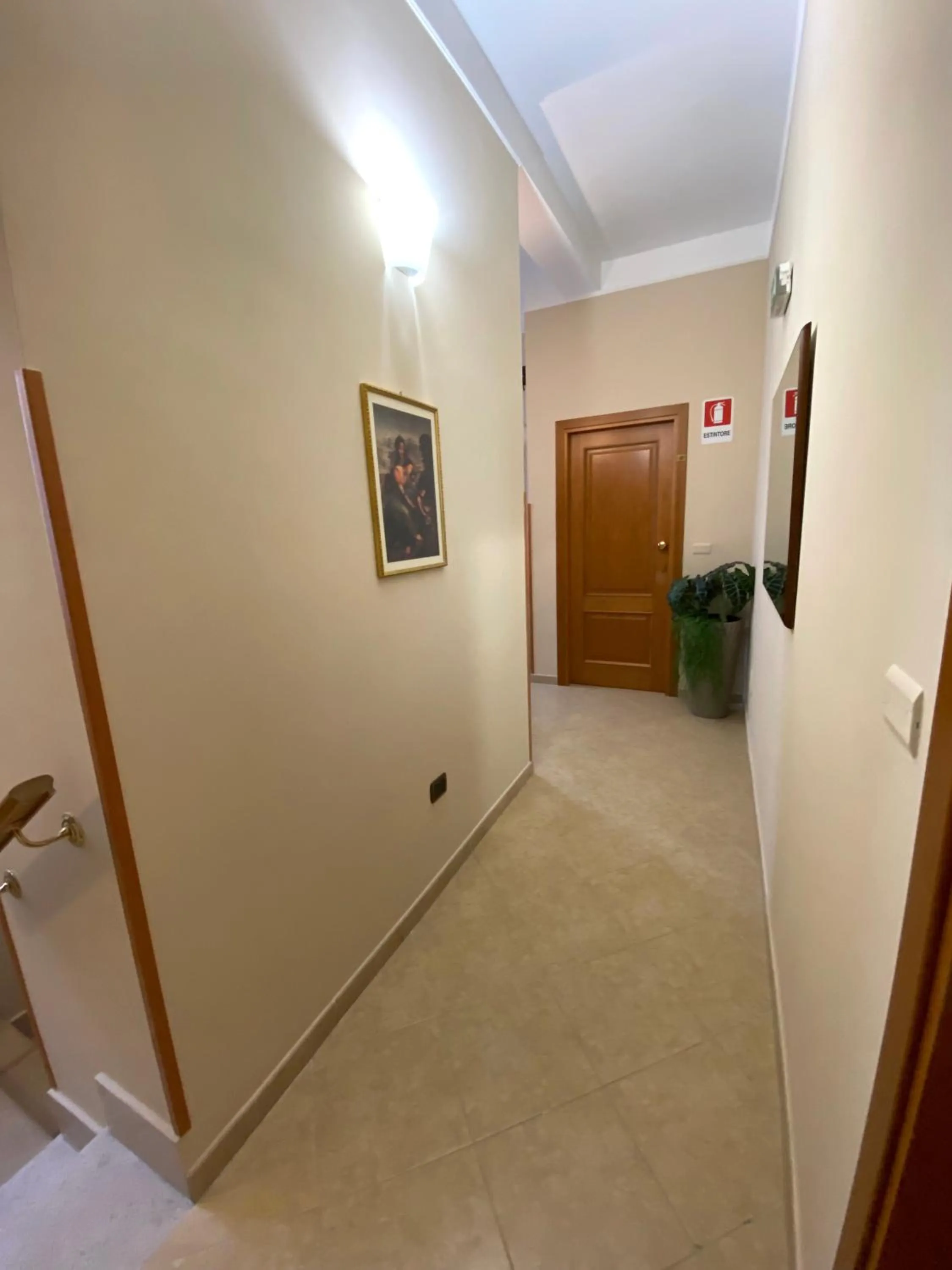 Decorative detail in Albergo Ristorante del Cacciatore