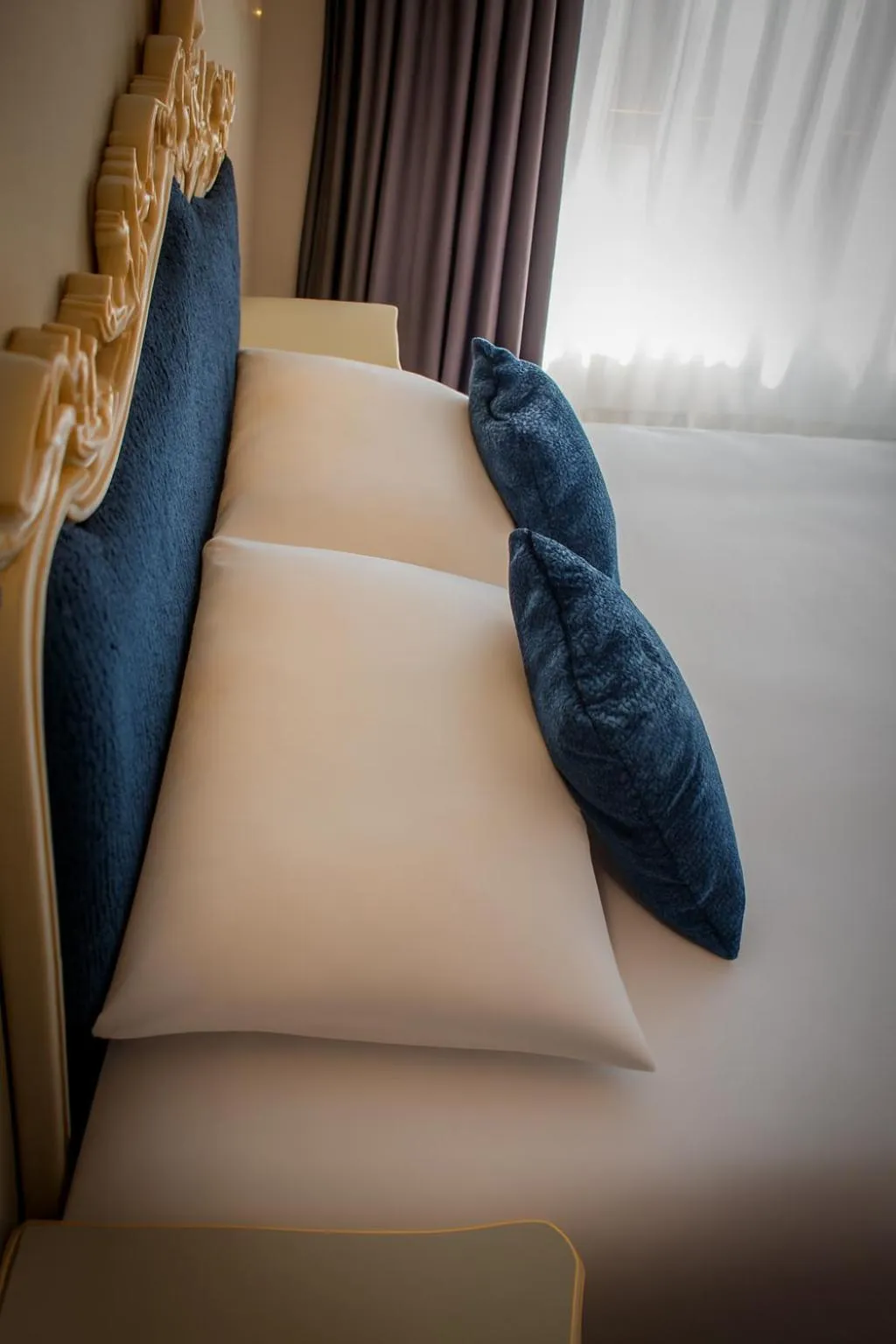 Bed in Alexain Hotel Restaurant & Wellness - Colmar Ouest