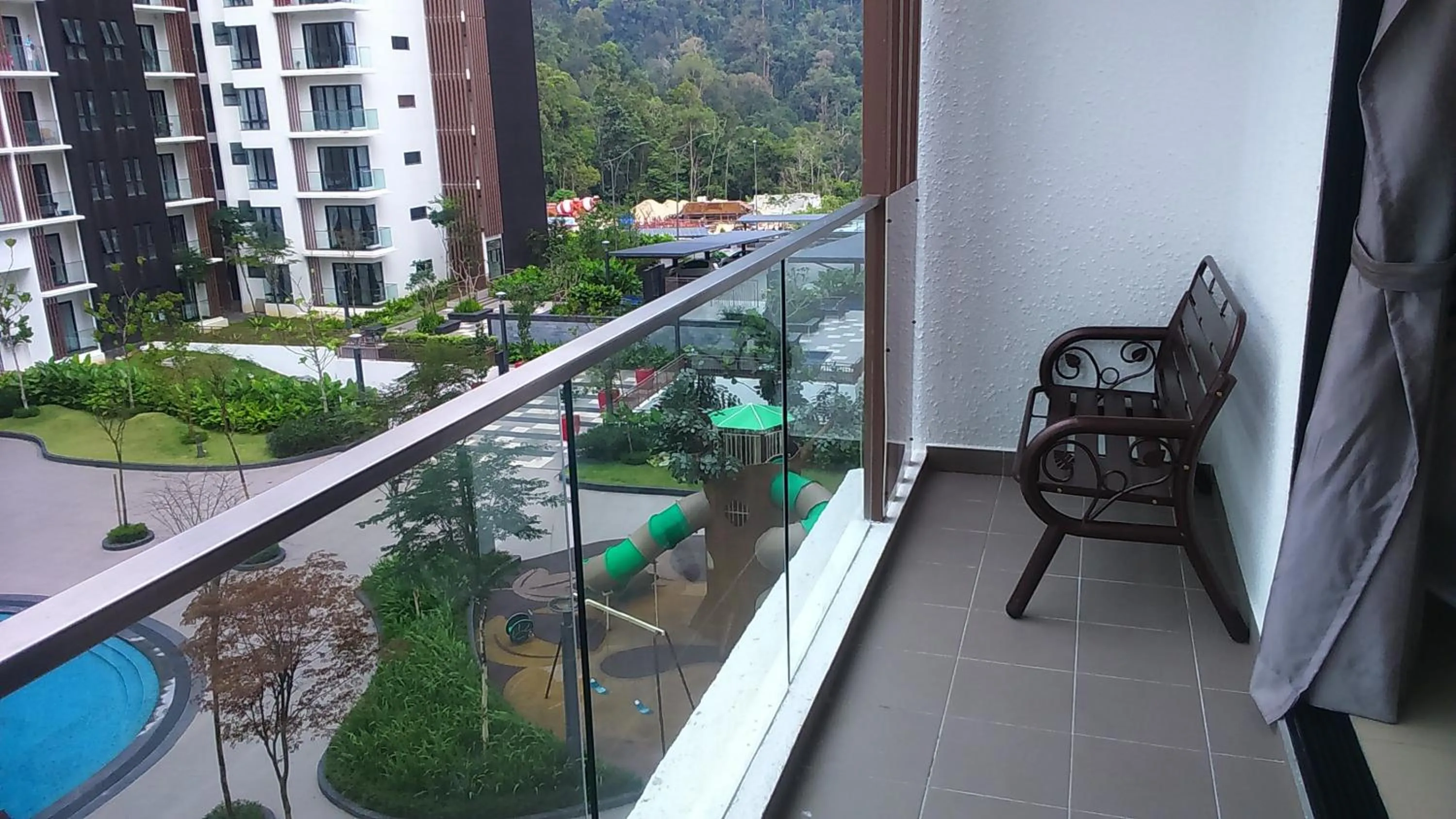 Balcony/Terrace in Holiday Home @ Midhills Genting
