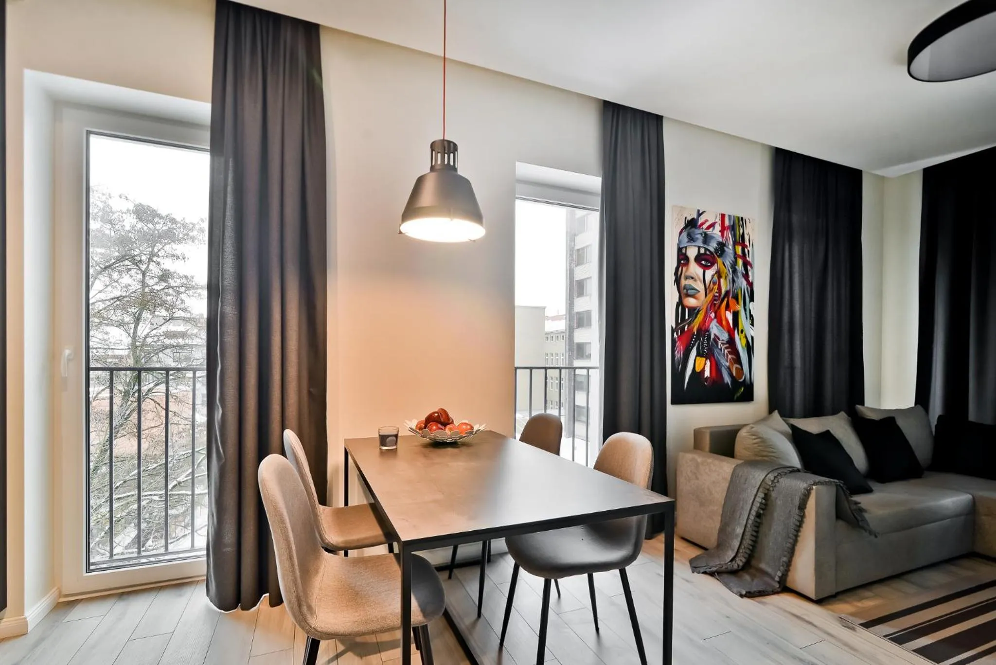 Dining area in City Center Loft 2