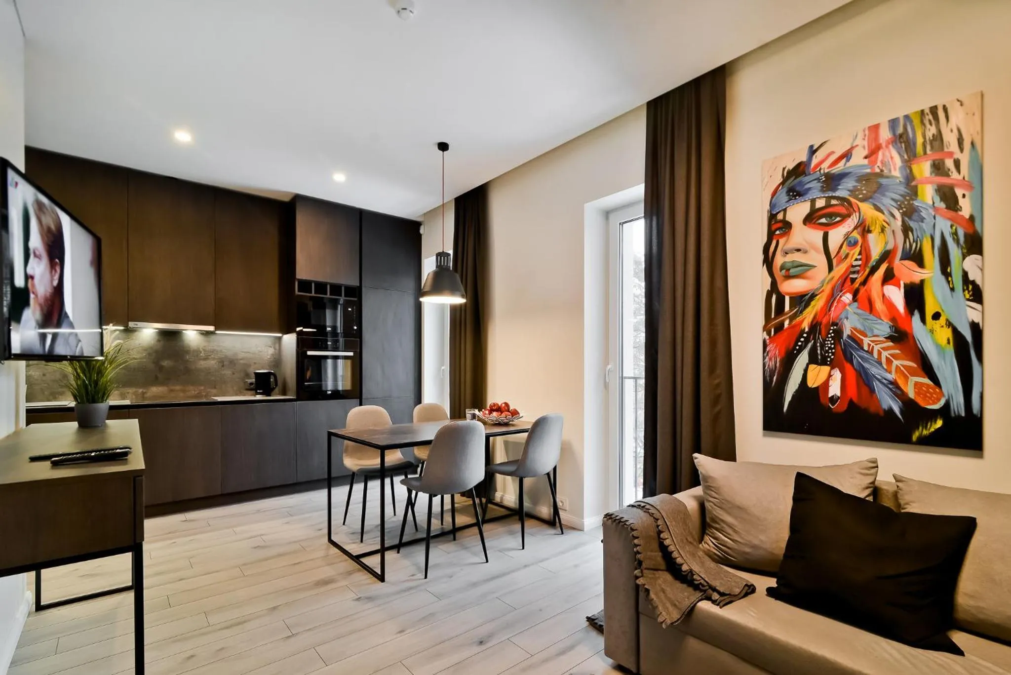 Dining area in City Center Loft 2