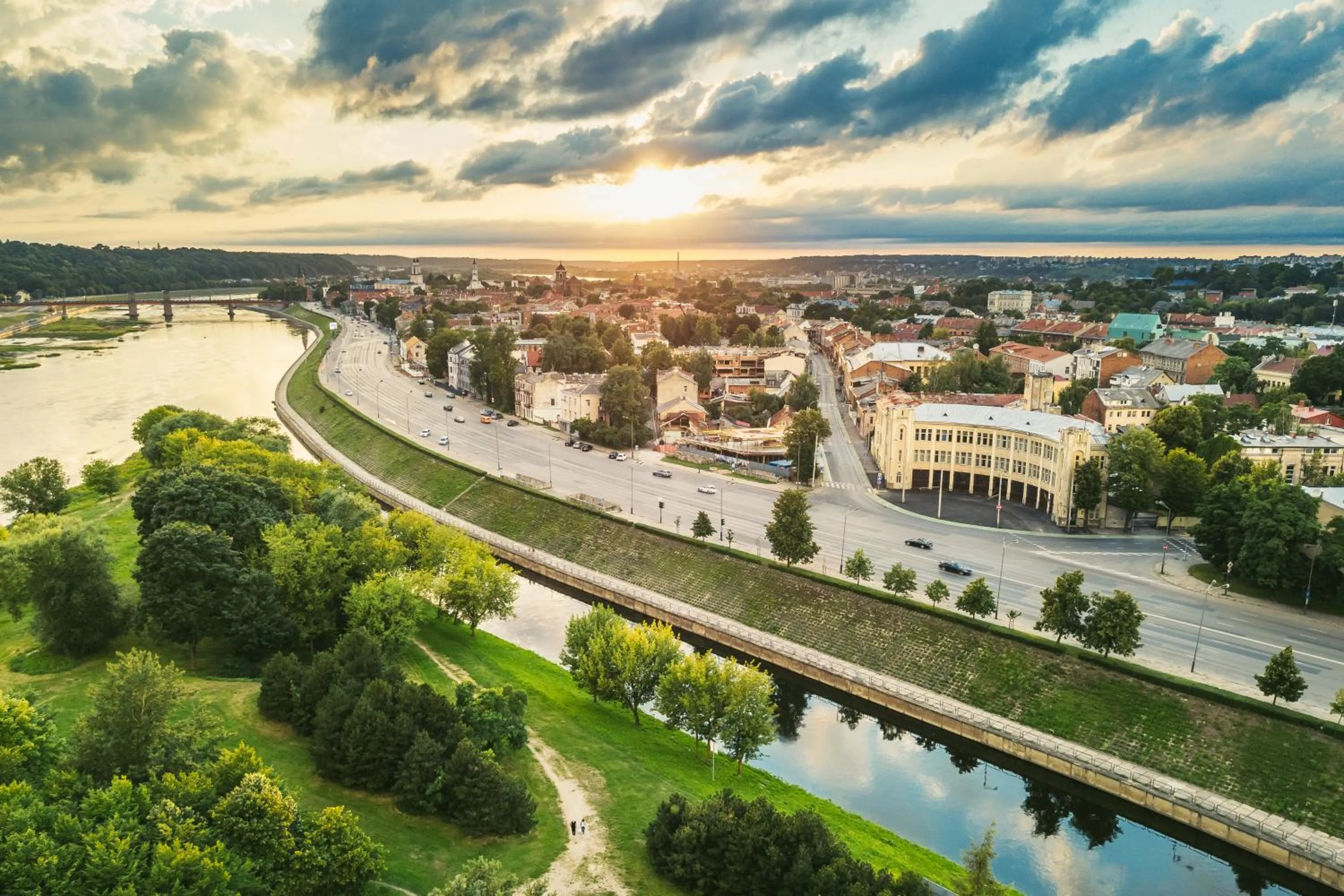 Bird's eye view in City Center Loft 2