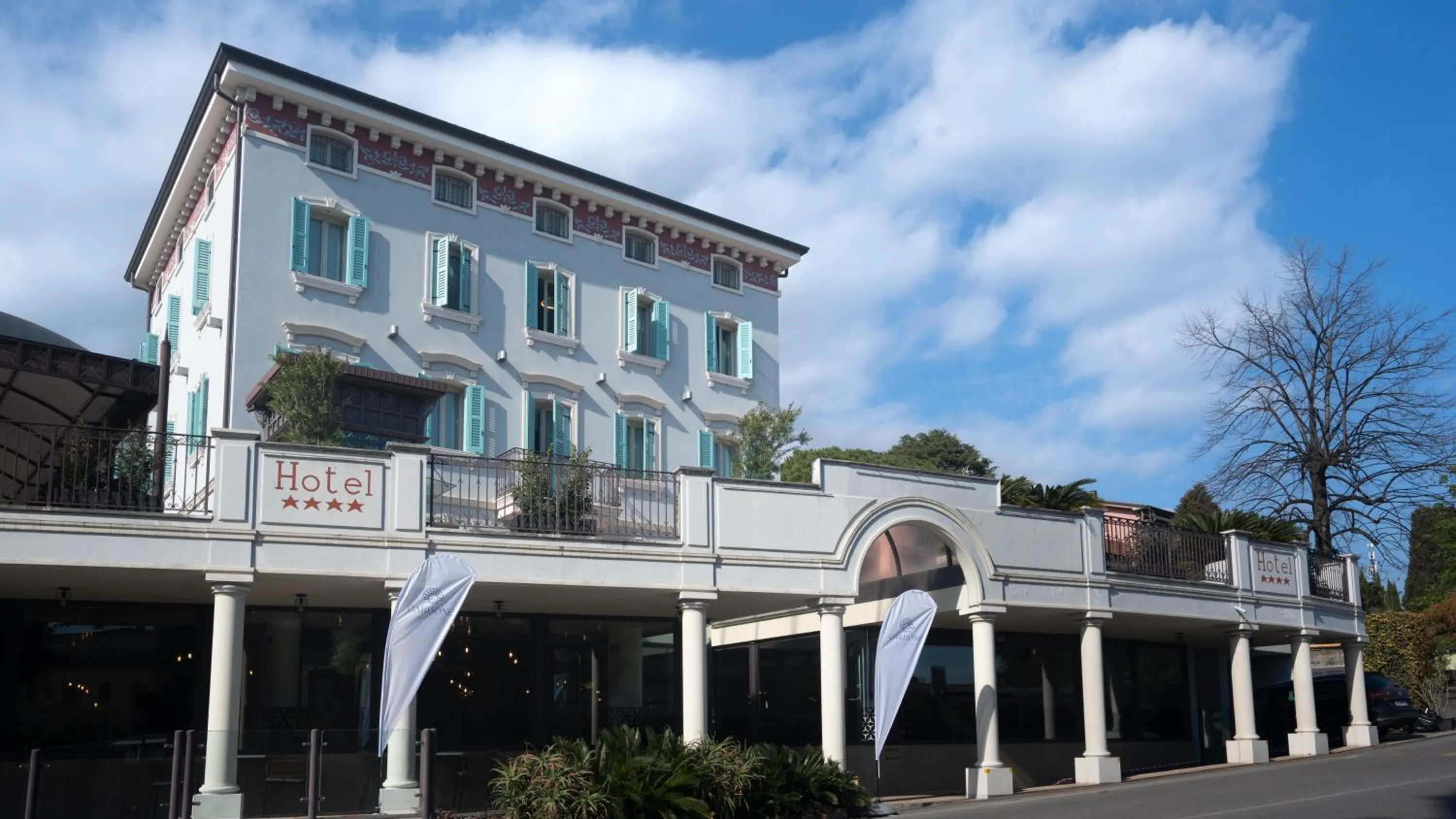 Property building in Gardone Palace Hotel