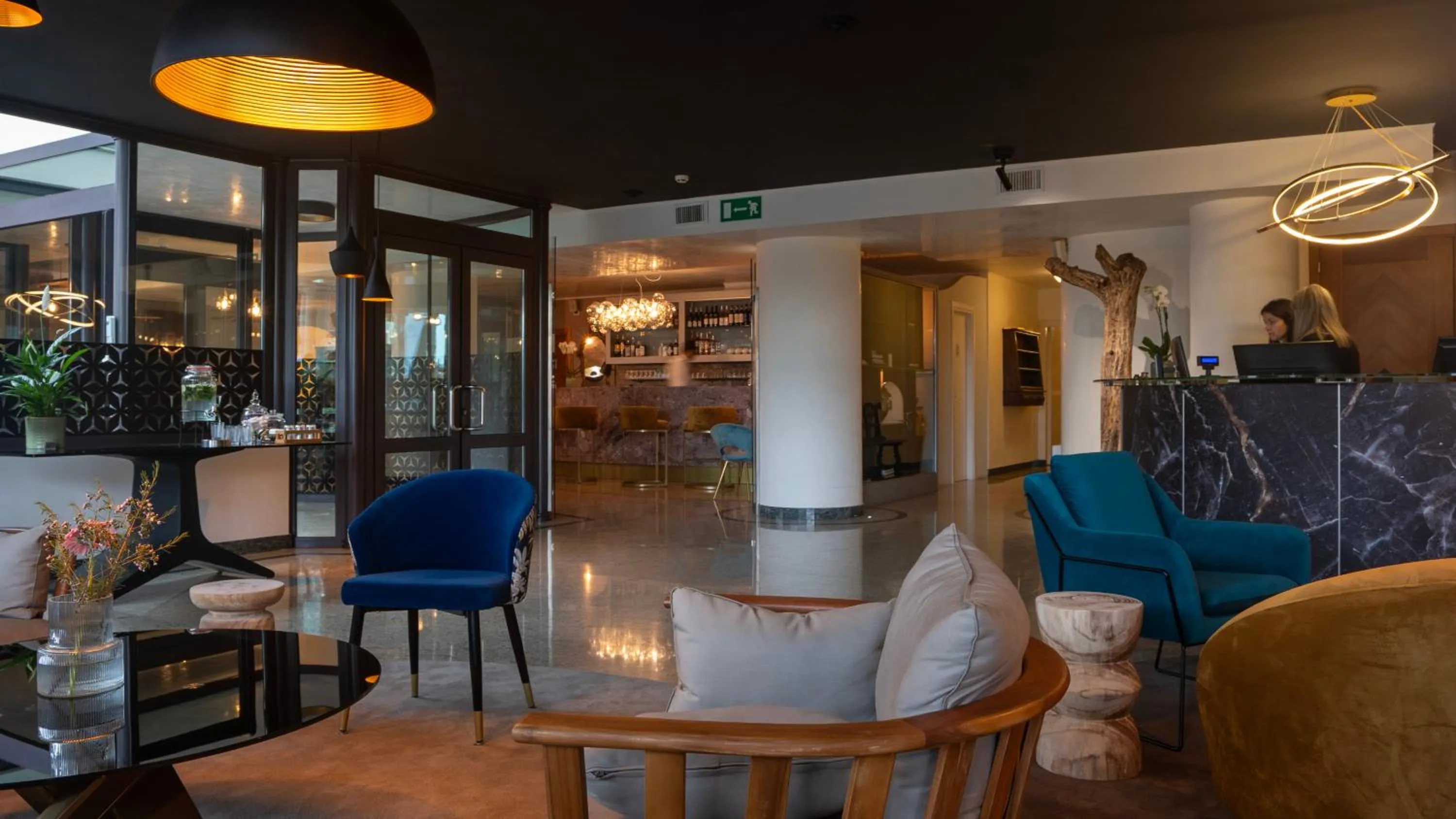 Lobby or reception in Gardone Palace Hotel