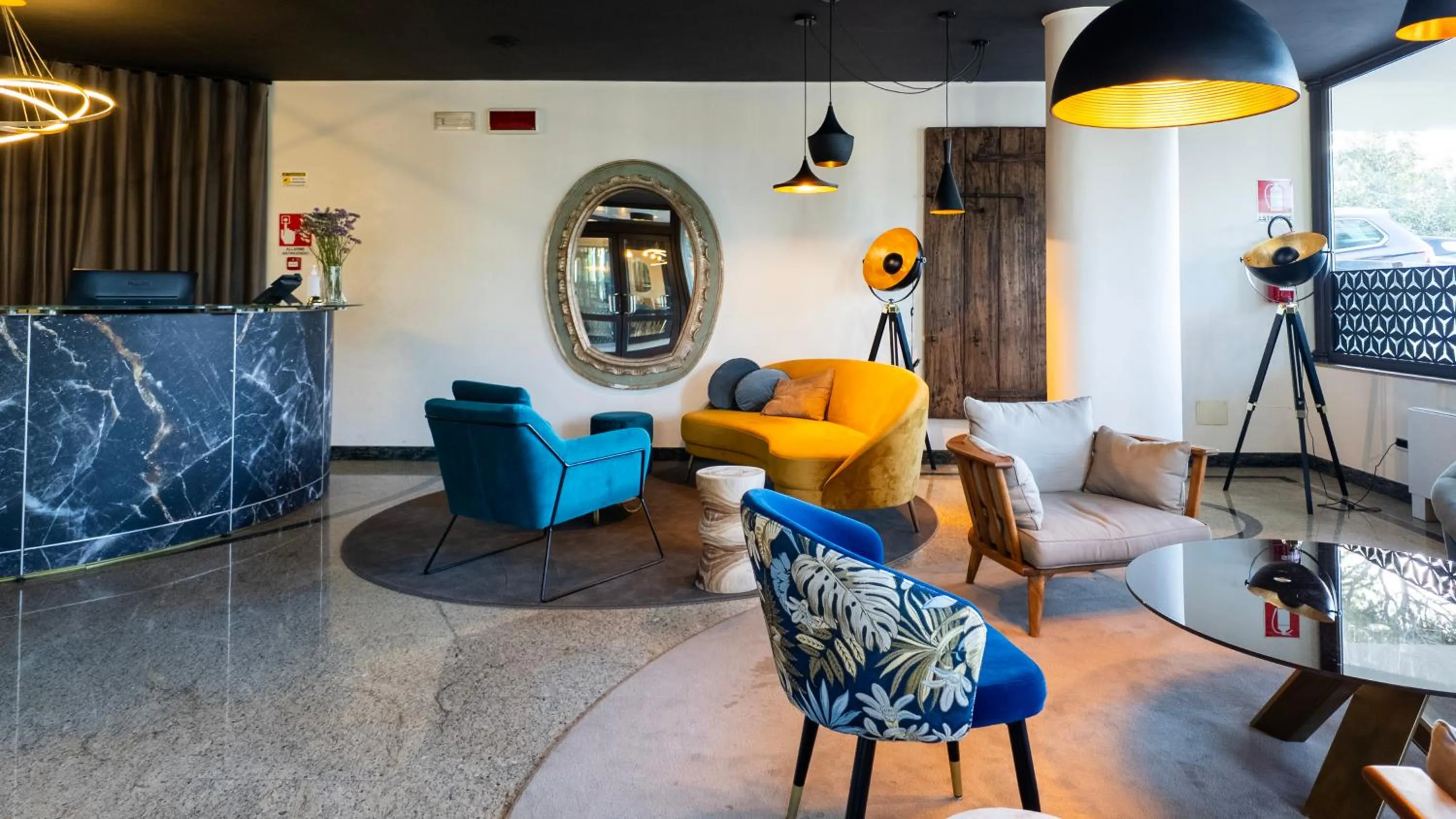 Lobby or reception in Gardone Palace Hotel