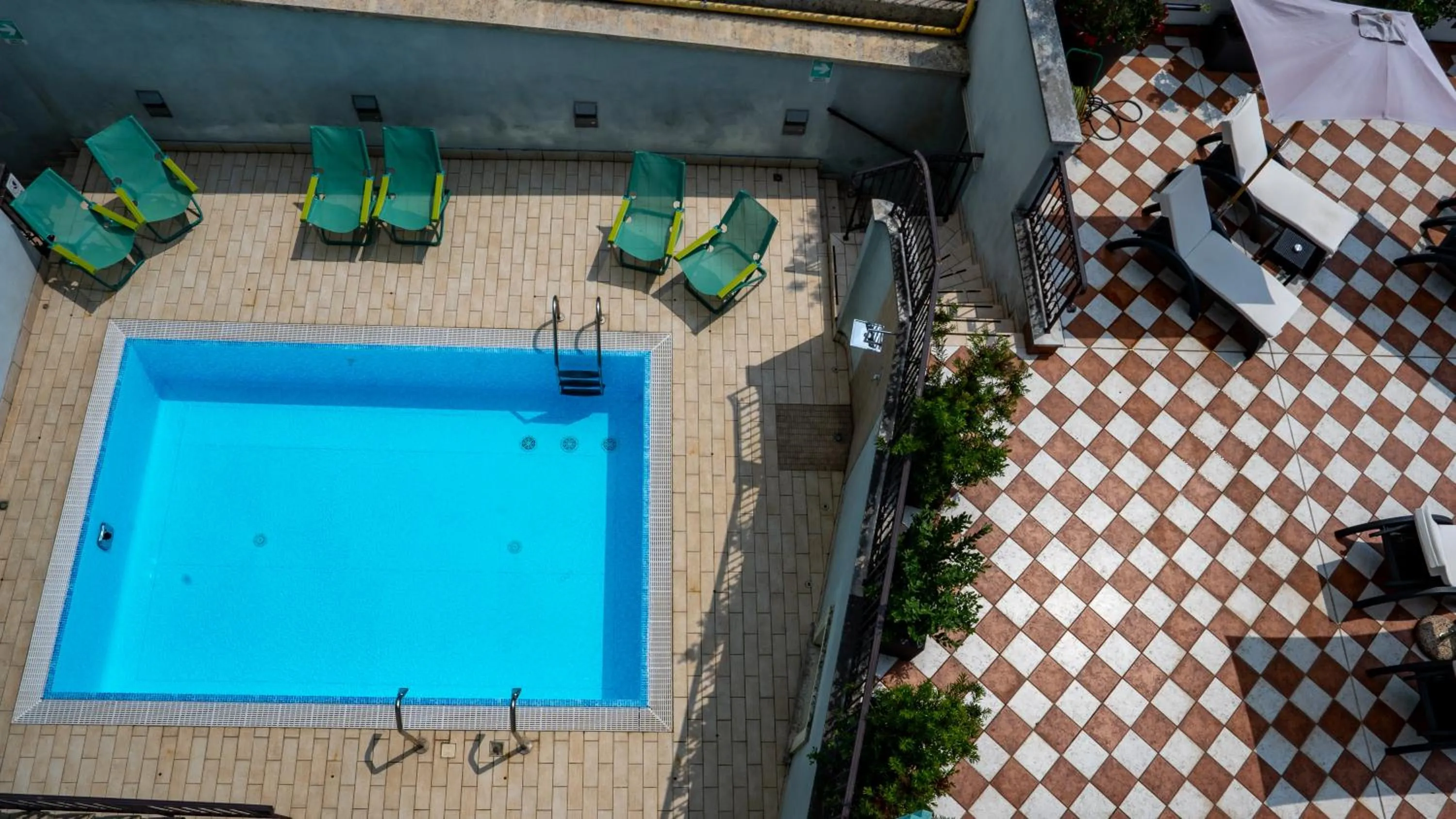 Solarium in Gardone Palace Hotel
