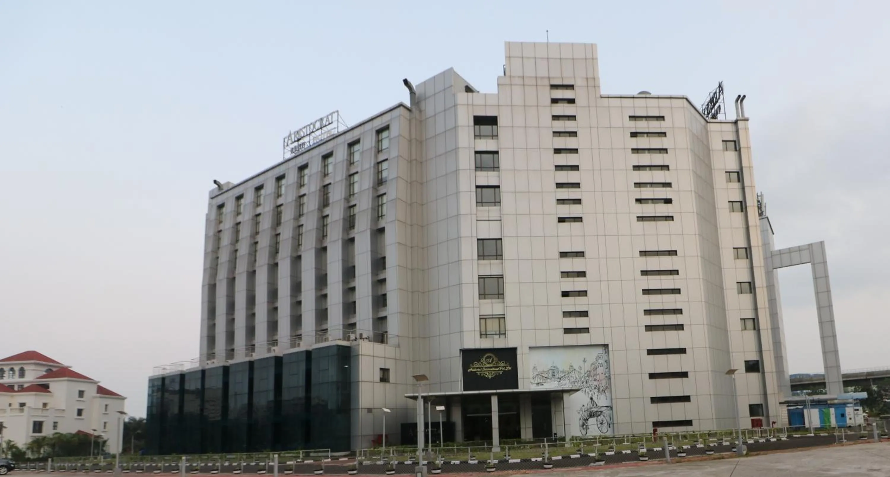 Property building in Aristocrat Hotel, New Town, Kolkata