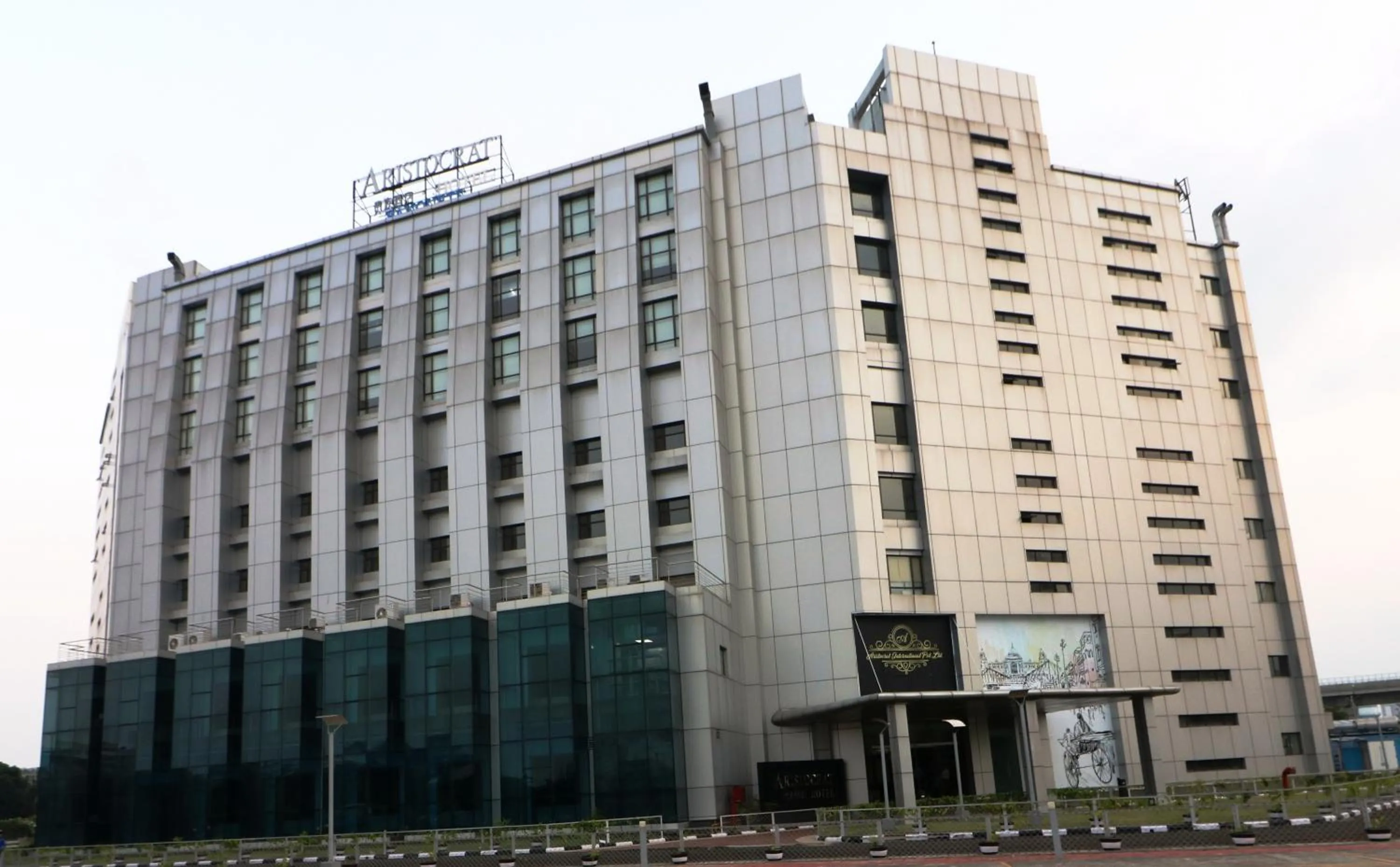 Property building in Aristocrat Hotel, New Town, Kolkata