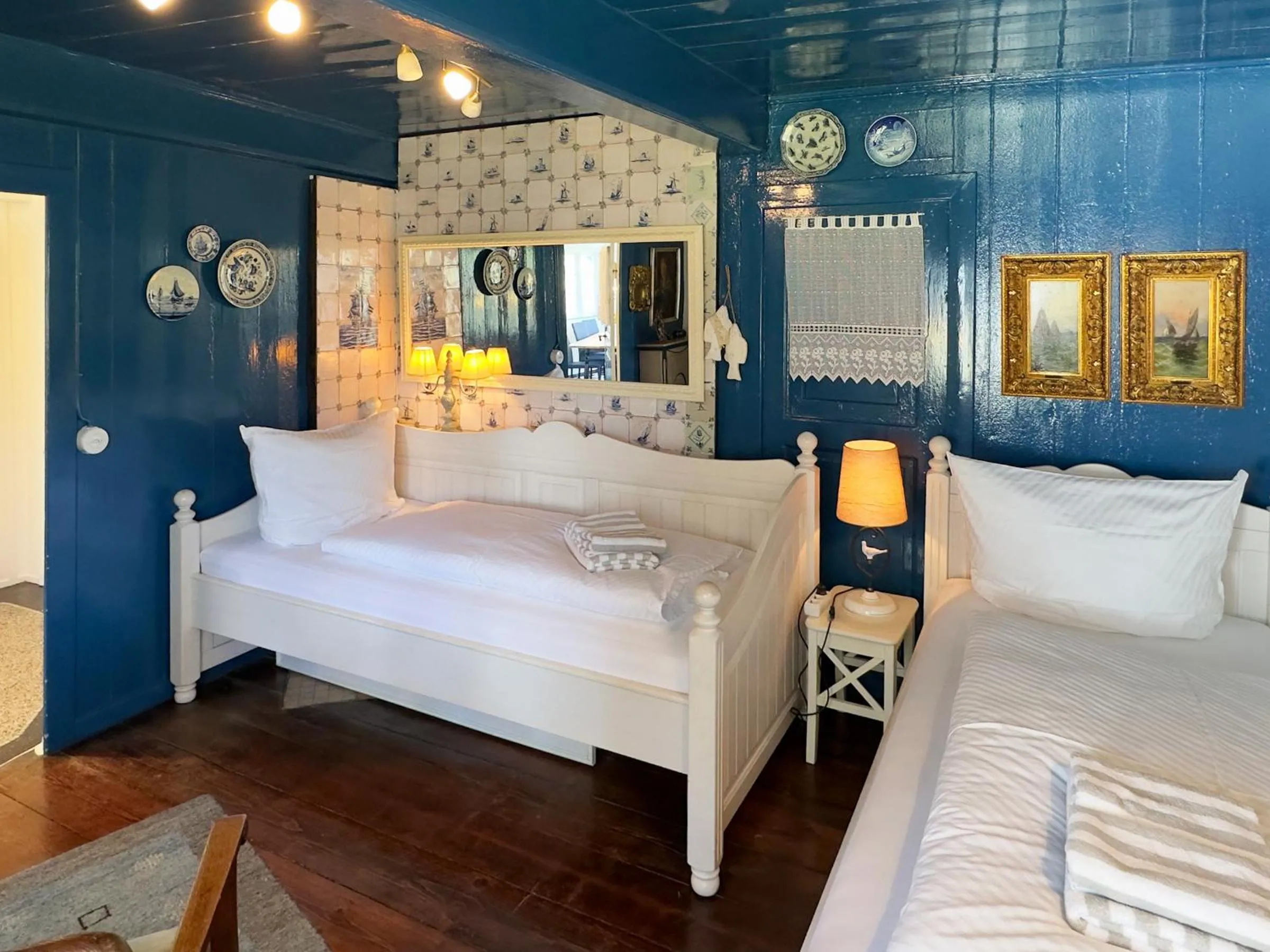 Bed in Friesenhaus Amrum Friesenhaushälfte *Hommelkasche*