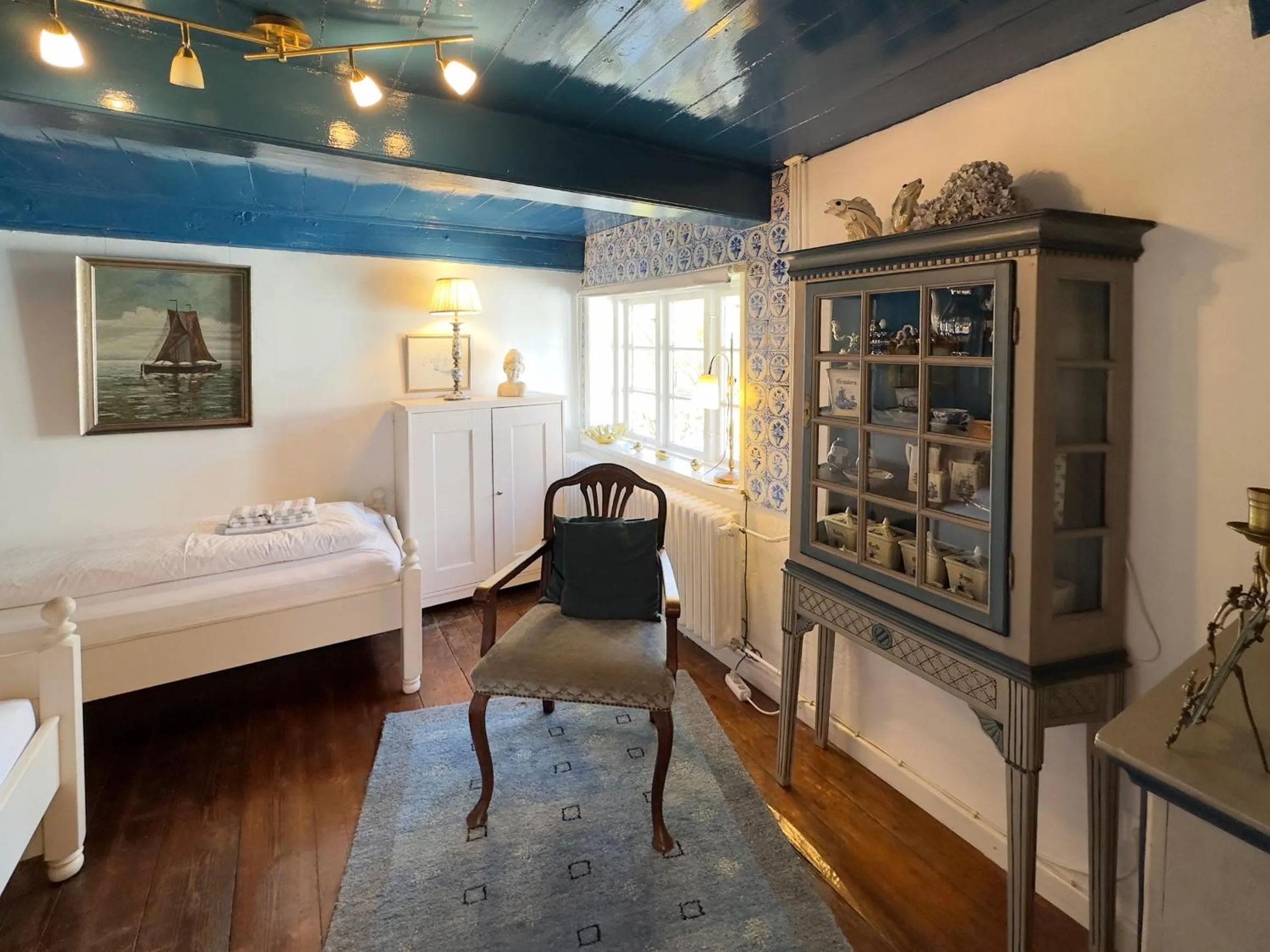Bed in Friesenhaus Amrum Friesenhaushälfte *Hommelkasche*
