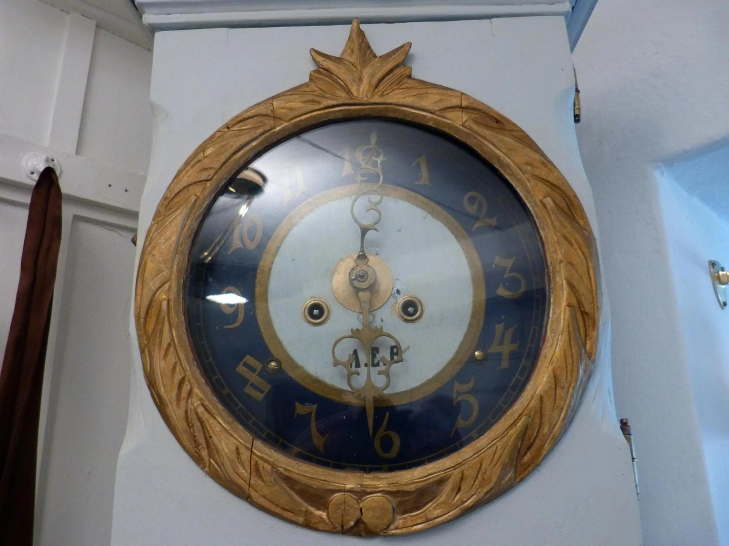 Decorative detail in Friesenhaus Amrum Friesenhaushälfte *Hommelkasche*