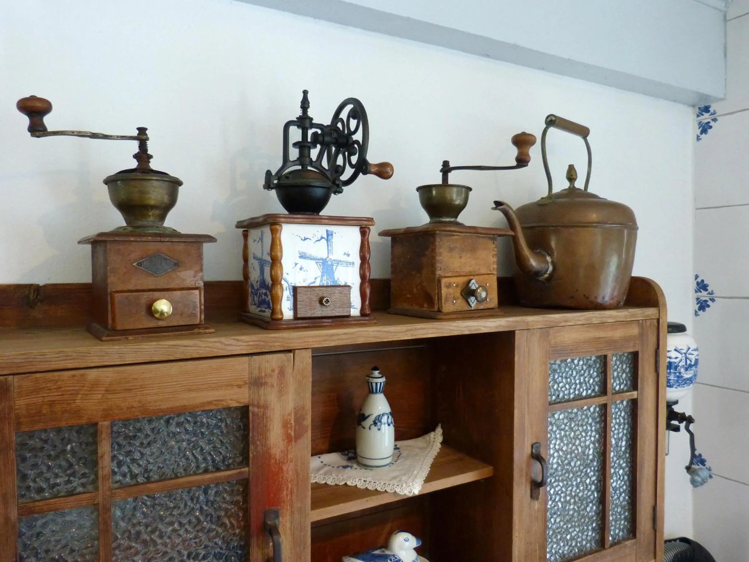 Kitchen or kitchenette in Friesenhaus Amrum Friesenhaushälfte *Hommelkasche*